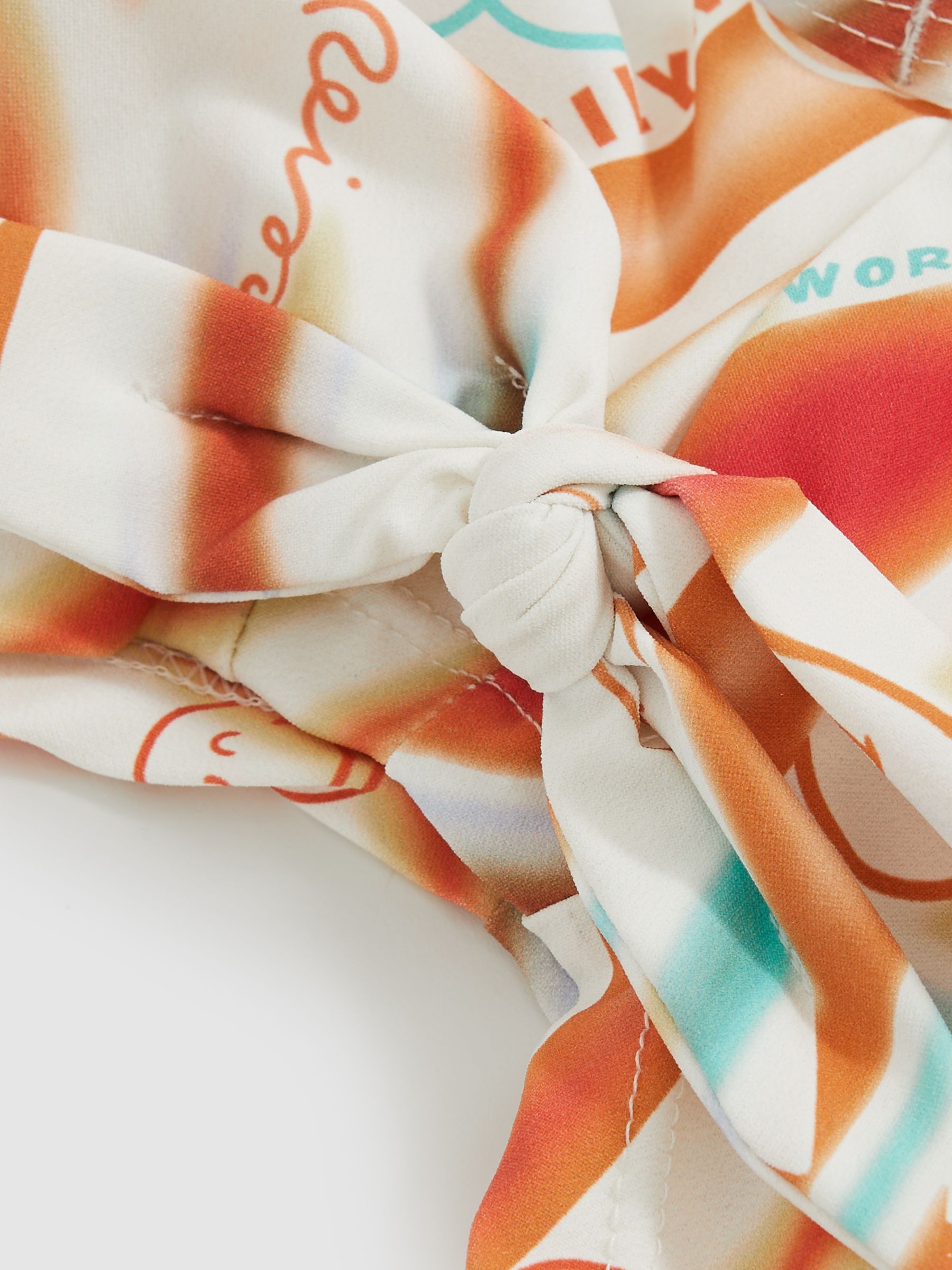 13-14 yrs SmileyWorld | Reiss Printed Bikini Set in Multi - Image 4 of 4