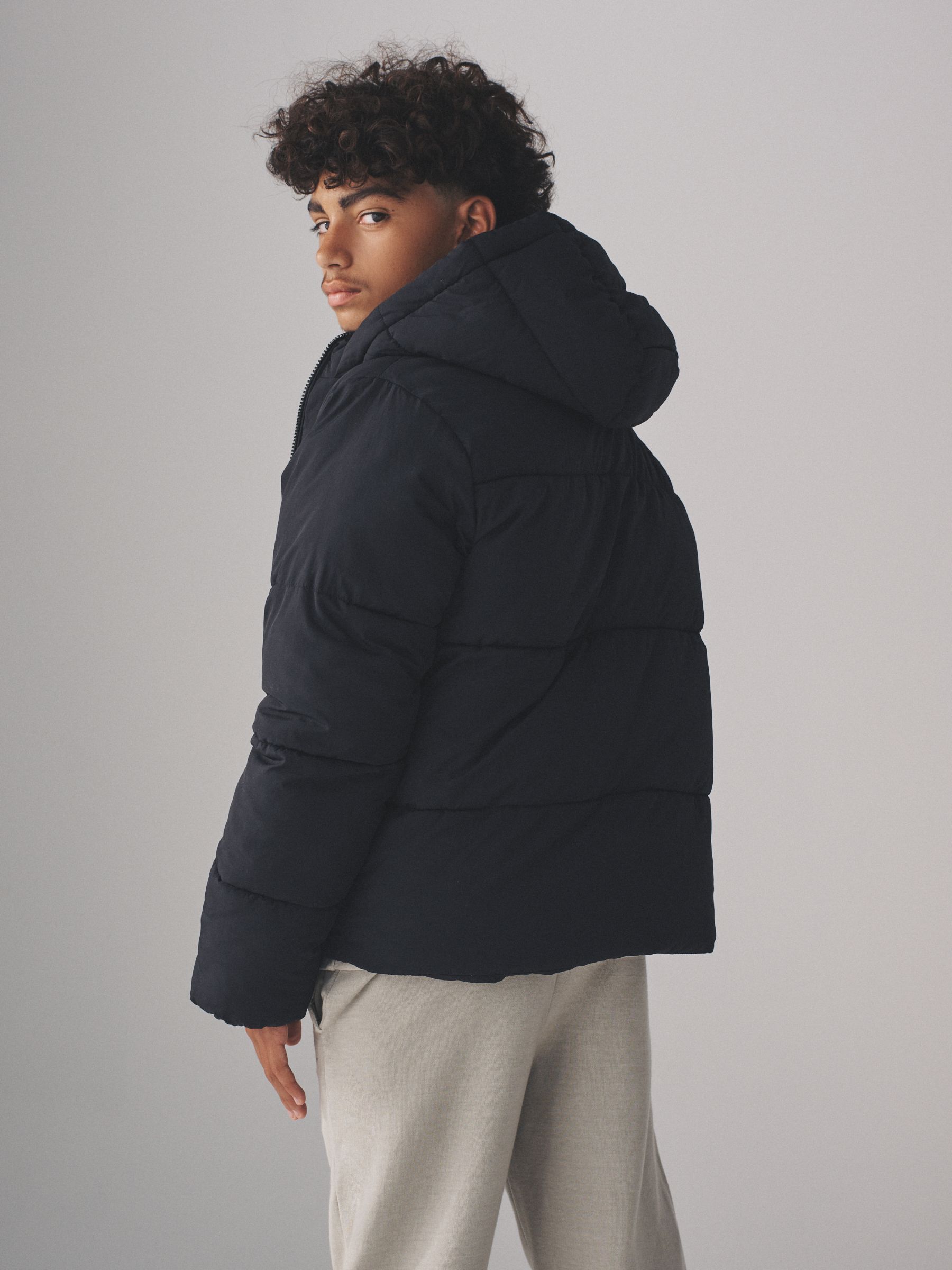 2 Pack Short Hooded Puffer Coats - Image 6 of 14