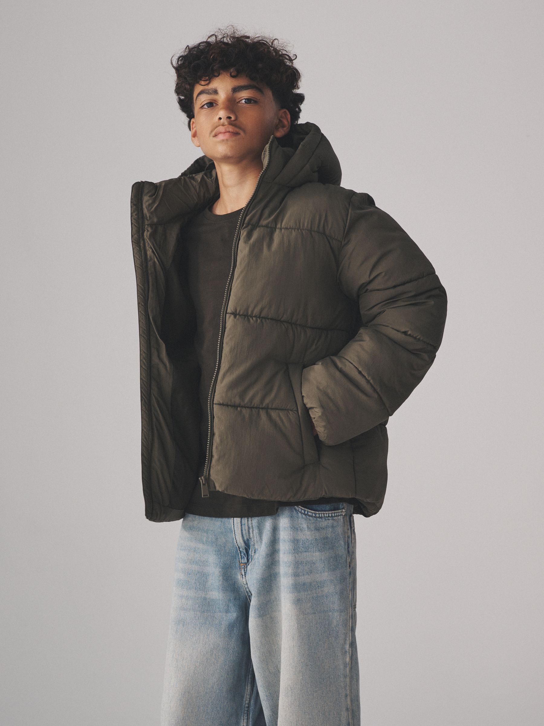 2 Pack Short Hooded Puffer Coats - Image 7 of 14