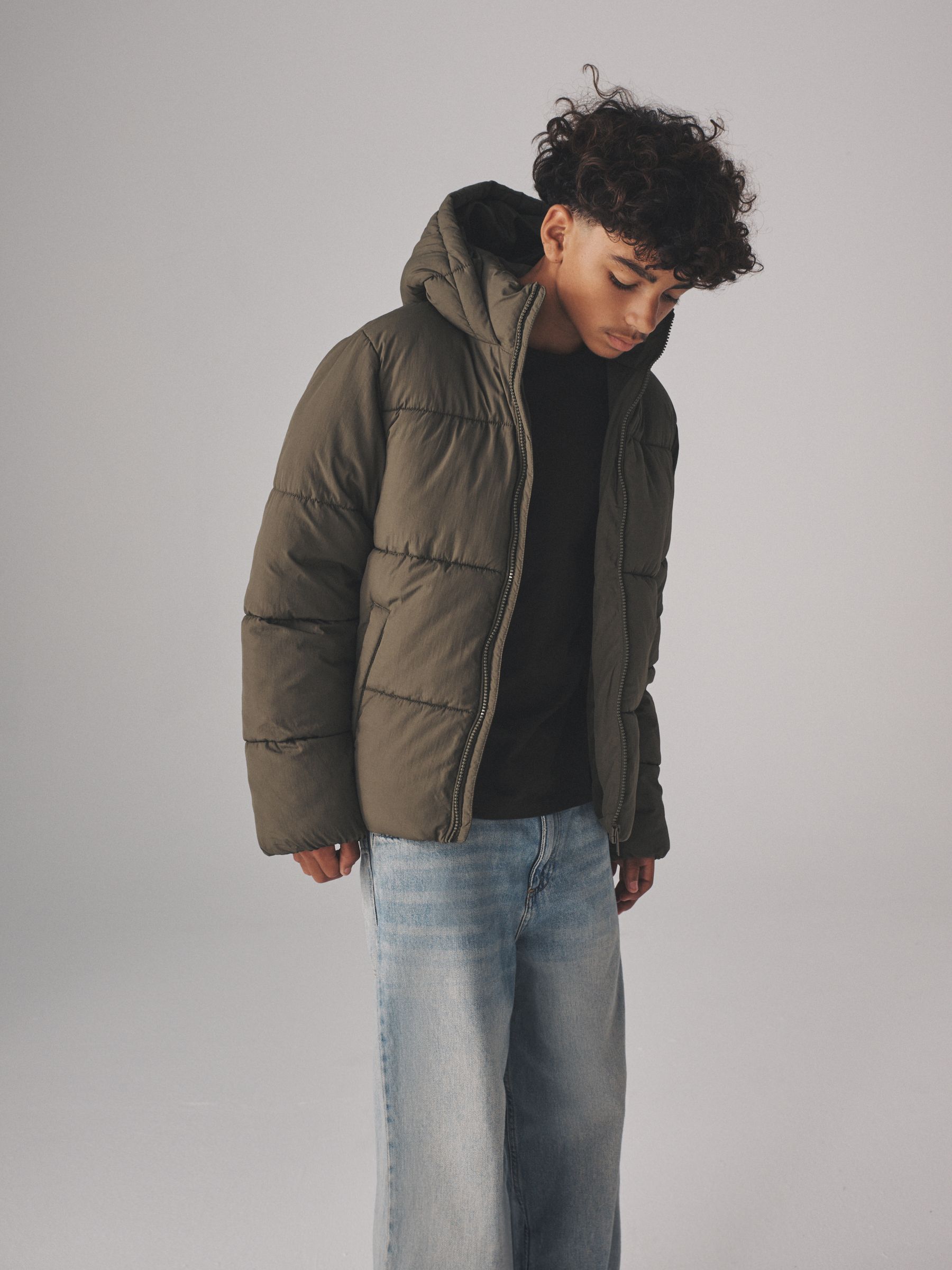 2 Pack Short Hooded Puffer Coats - Image 8 of 14