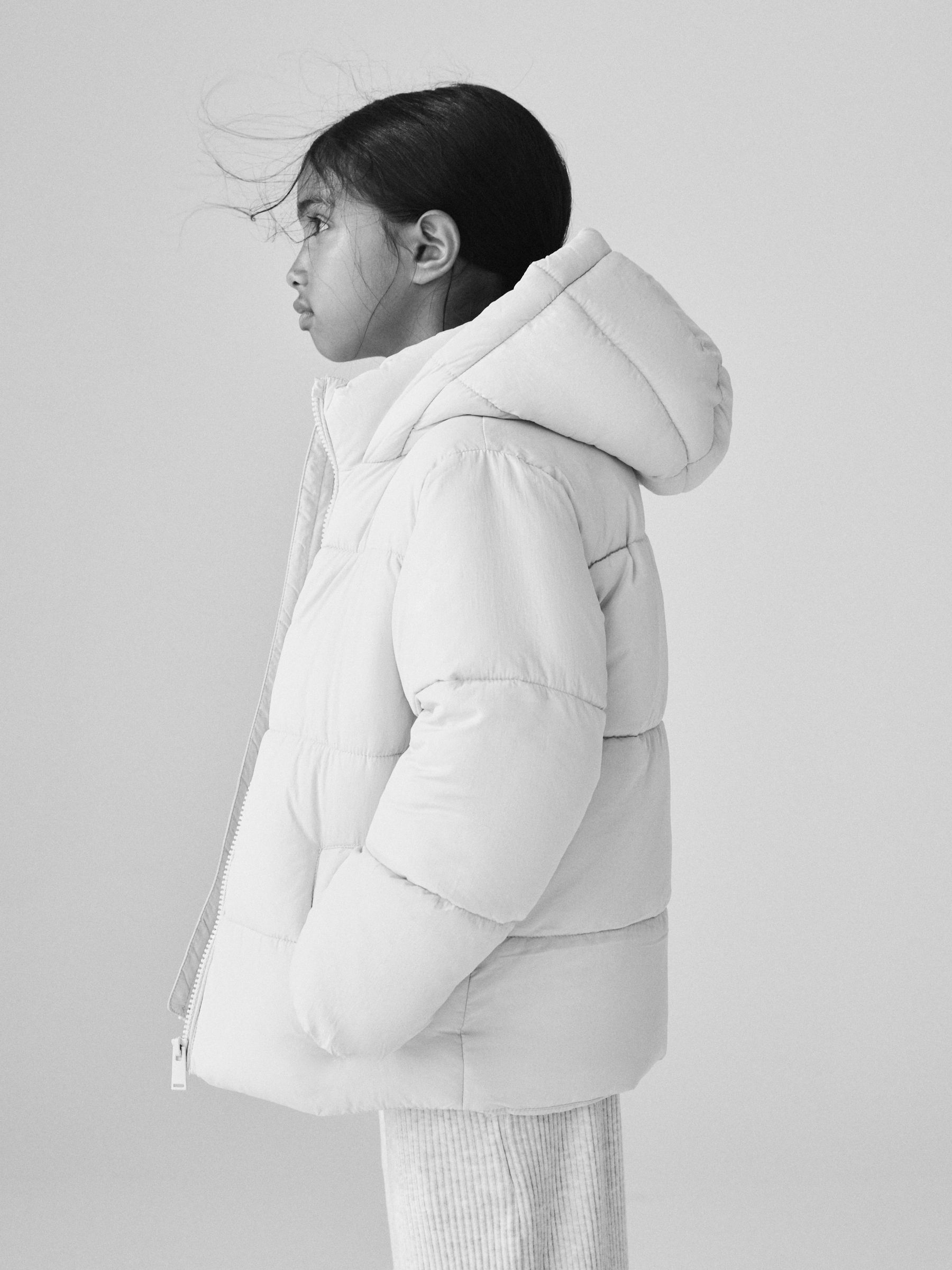 2 Pack Short Hooded Puffer Coats - Image 3 of 10