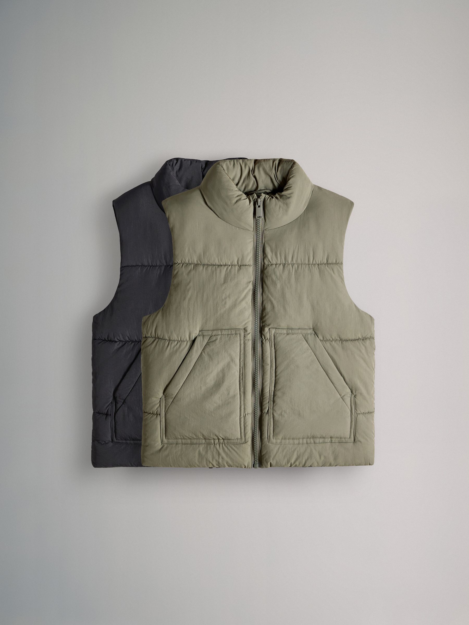 2 Pack Puffer Gilets - Image 2 of 10