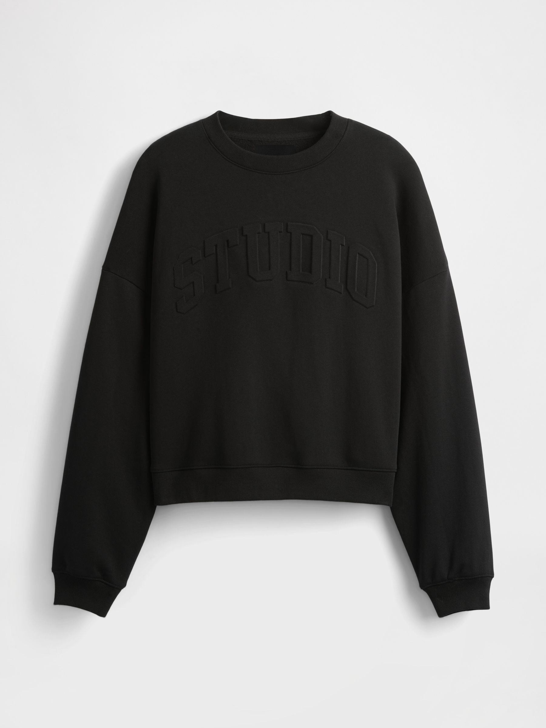 GapStudio Black Vintage Soft Wedge Sweatshirt - Image 4 of 5