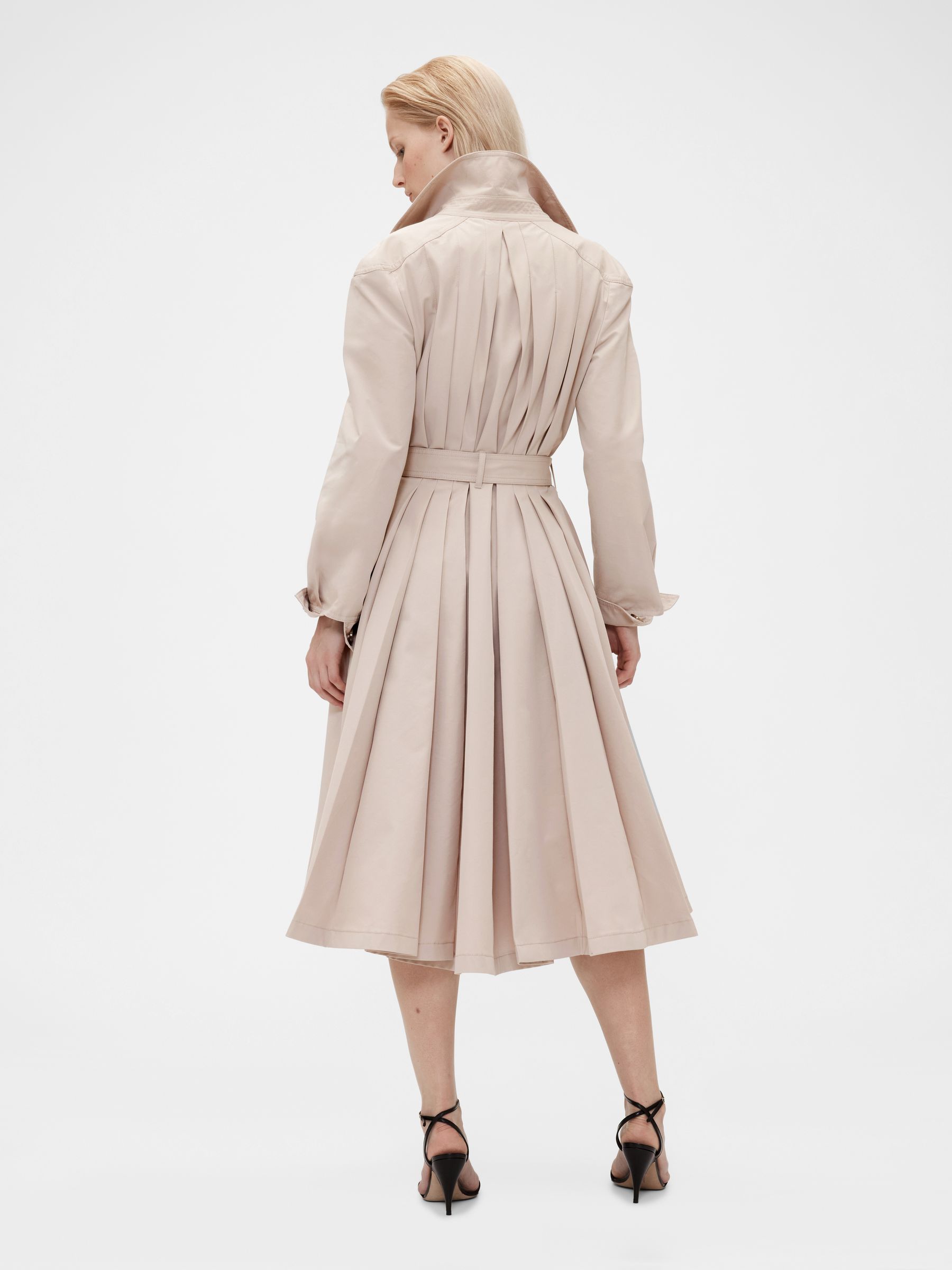 Beige Trench Coat - Image 2 of 8