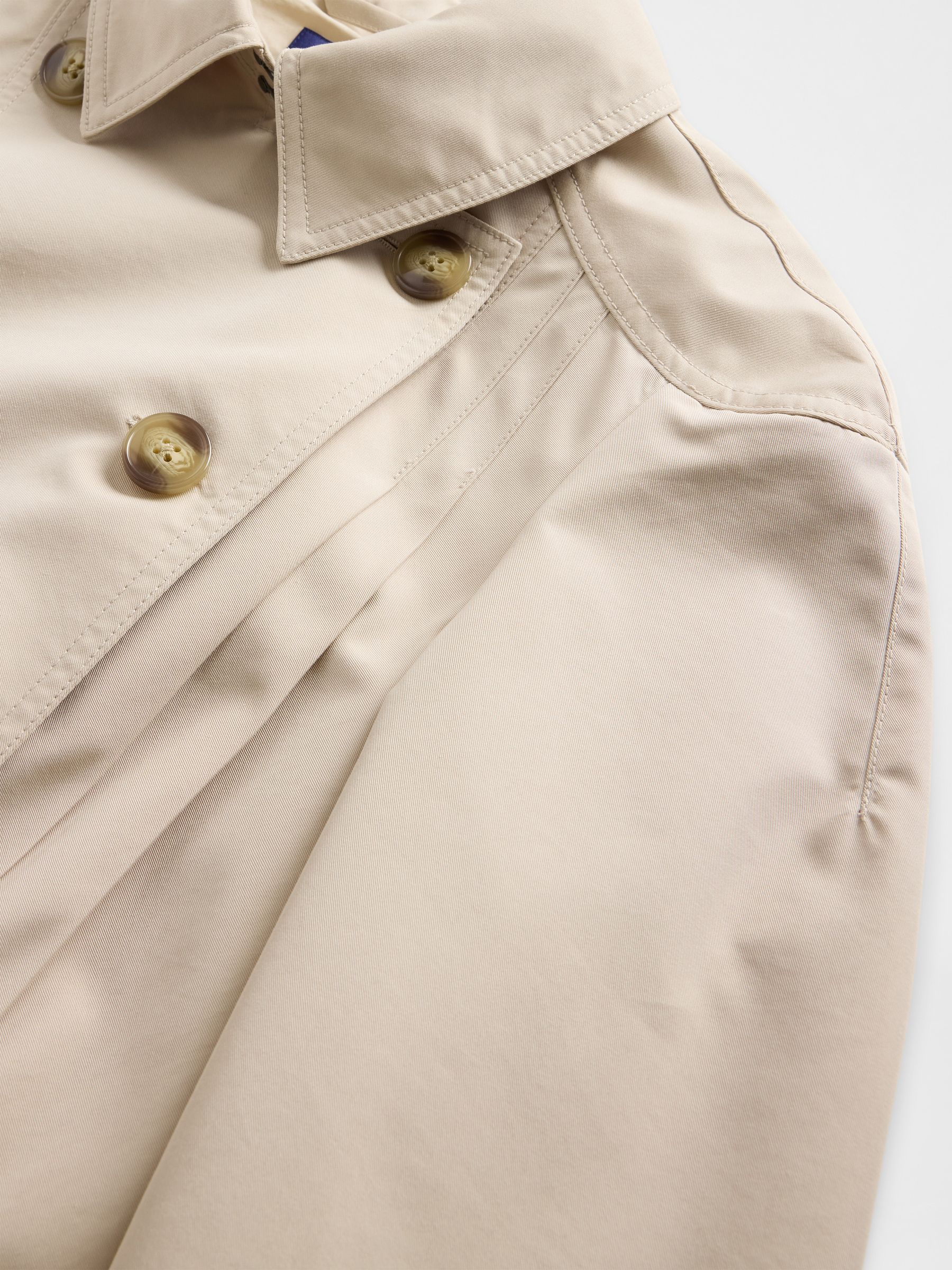Beige Trench Coat - Image 8 of 8