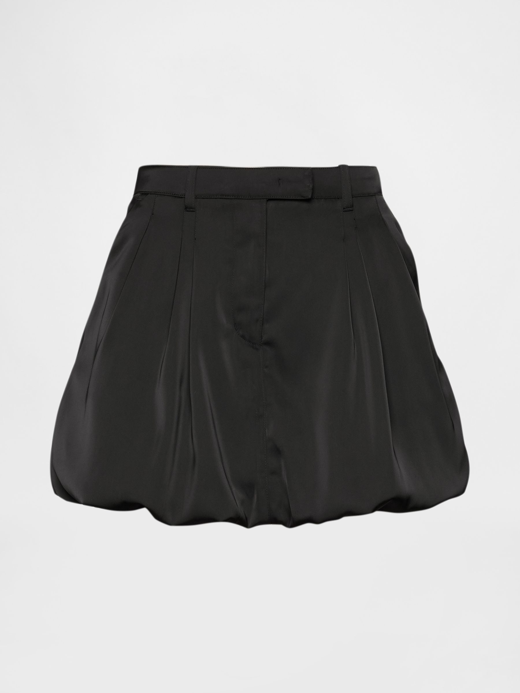 GapStudio Black Bubble Mini Skort - Image 4 of 6