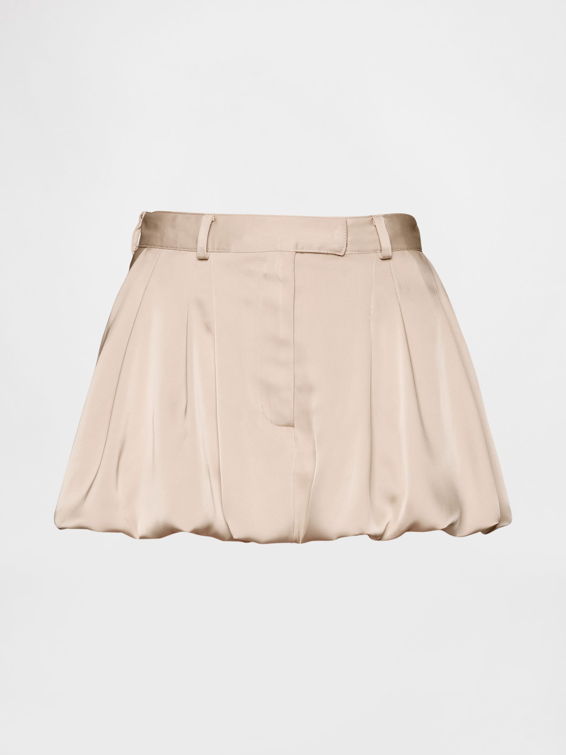 Beige Bubble Mini Skort - Image 4 of 5