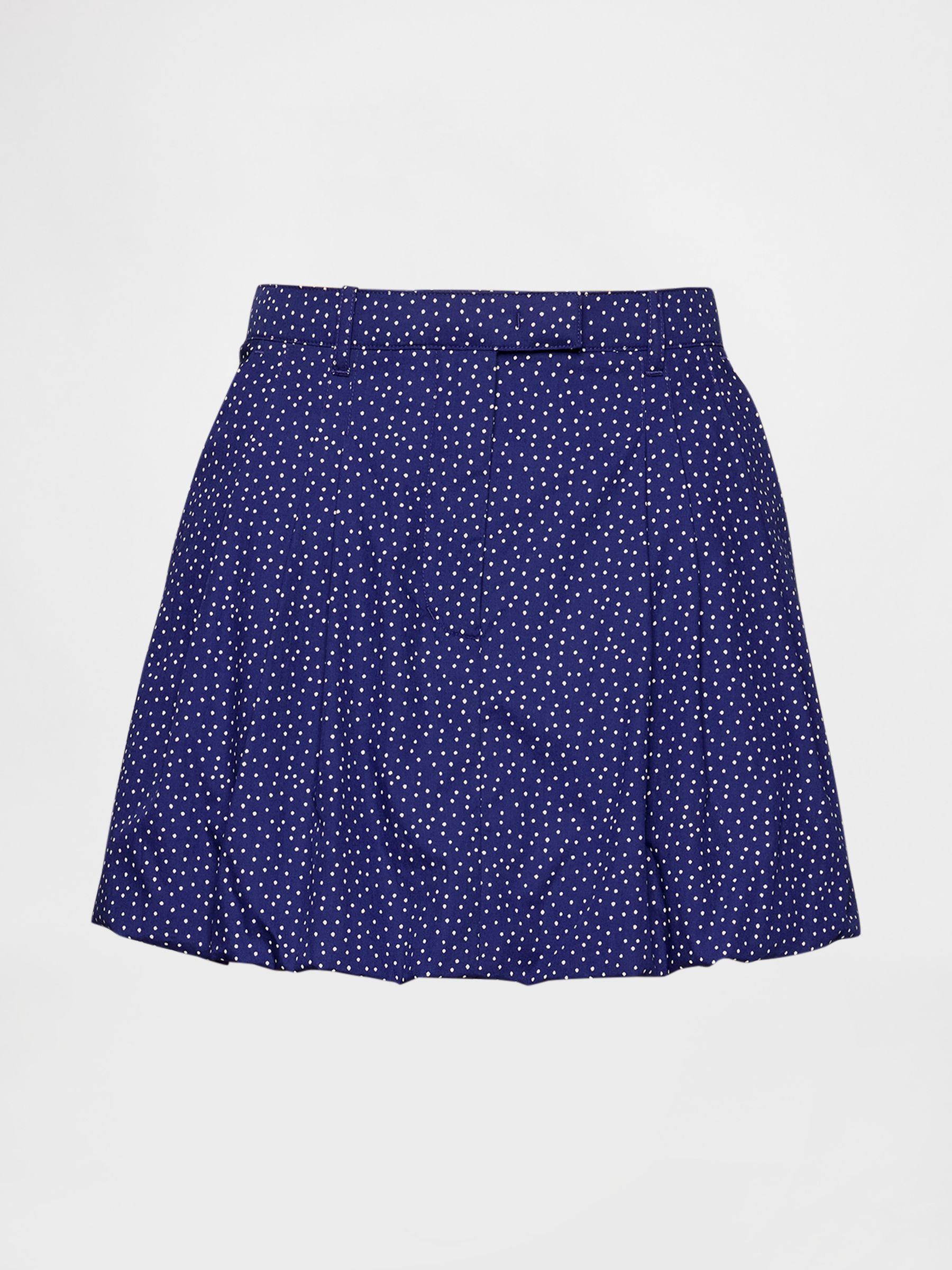 GapStudio Blue Dot Bubble Mini Skort - Image 4 of 6
