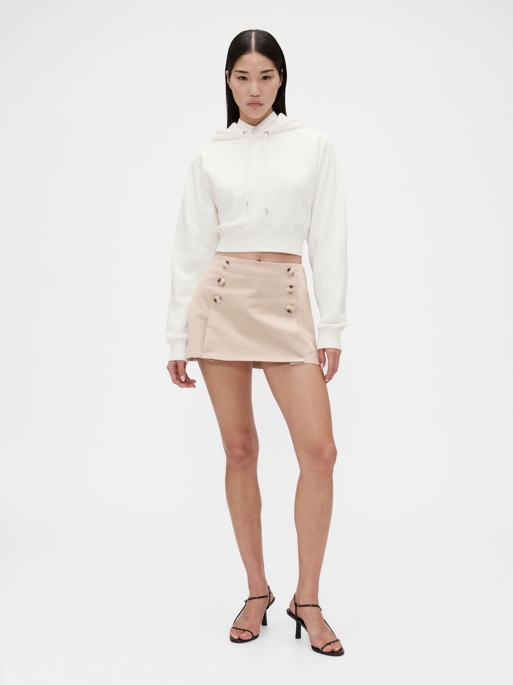 Beige Sailor Skort - Image 1 of 7