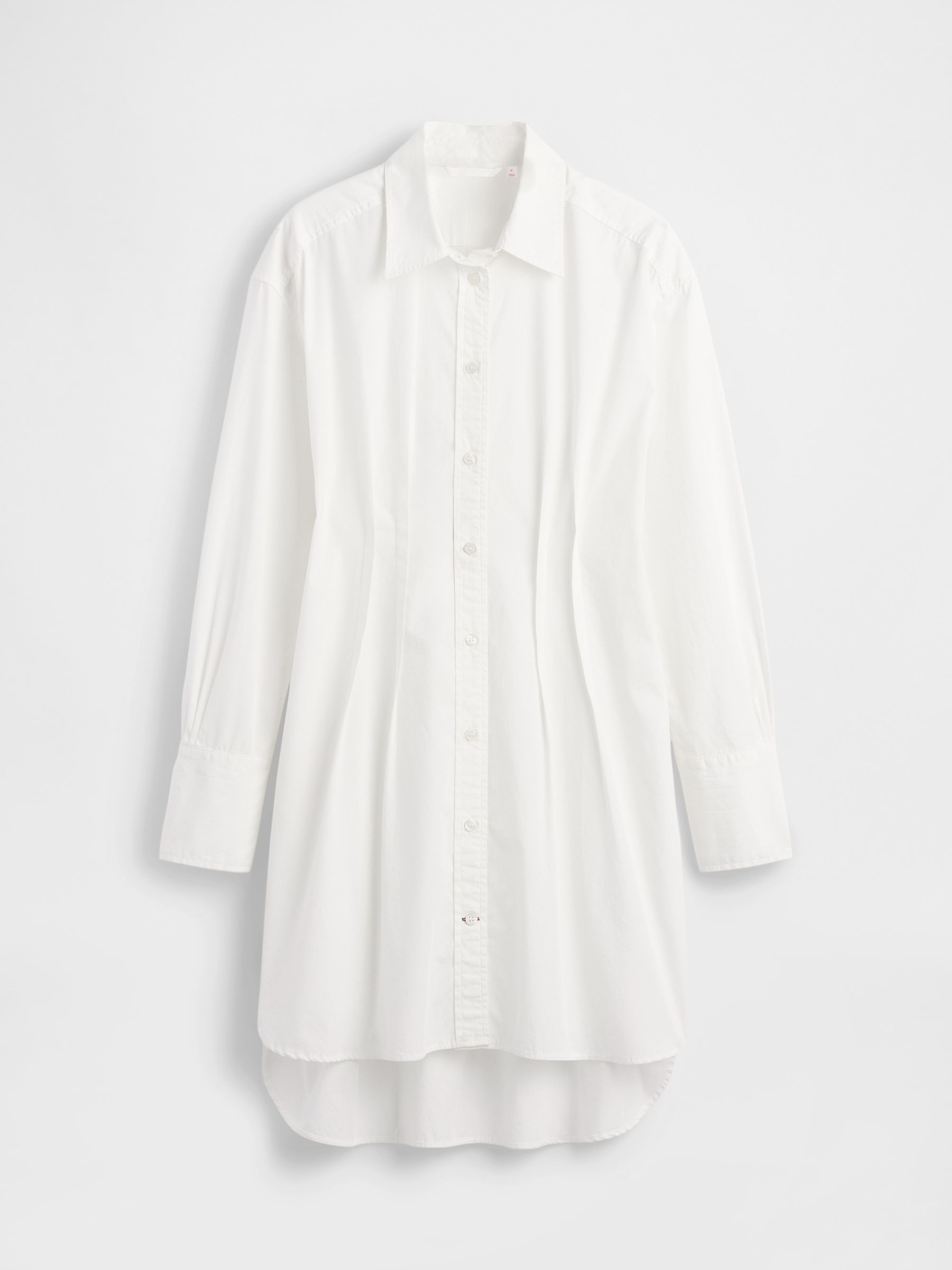 White Poplin Big Shirt - Image 6 of 6