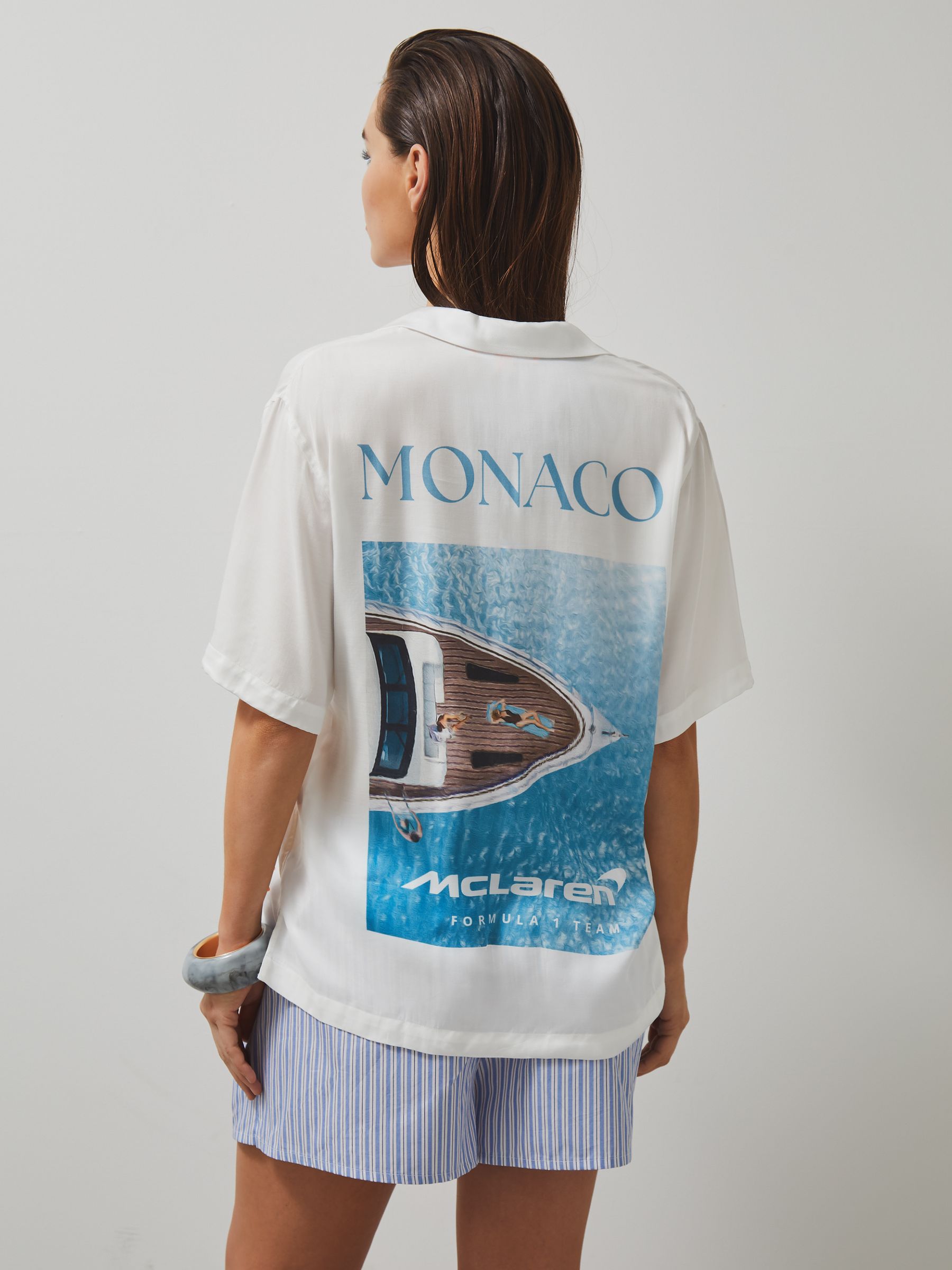 McLaren F1 Team Monaco GP Shirt in White - Image 5 of 8