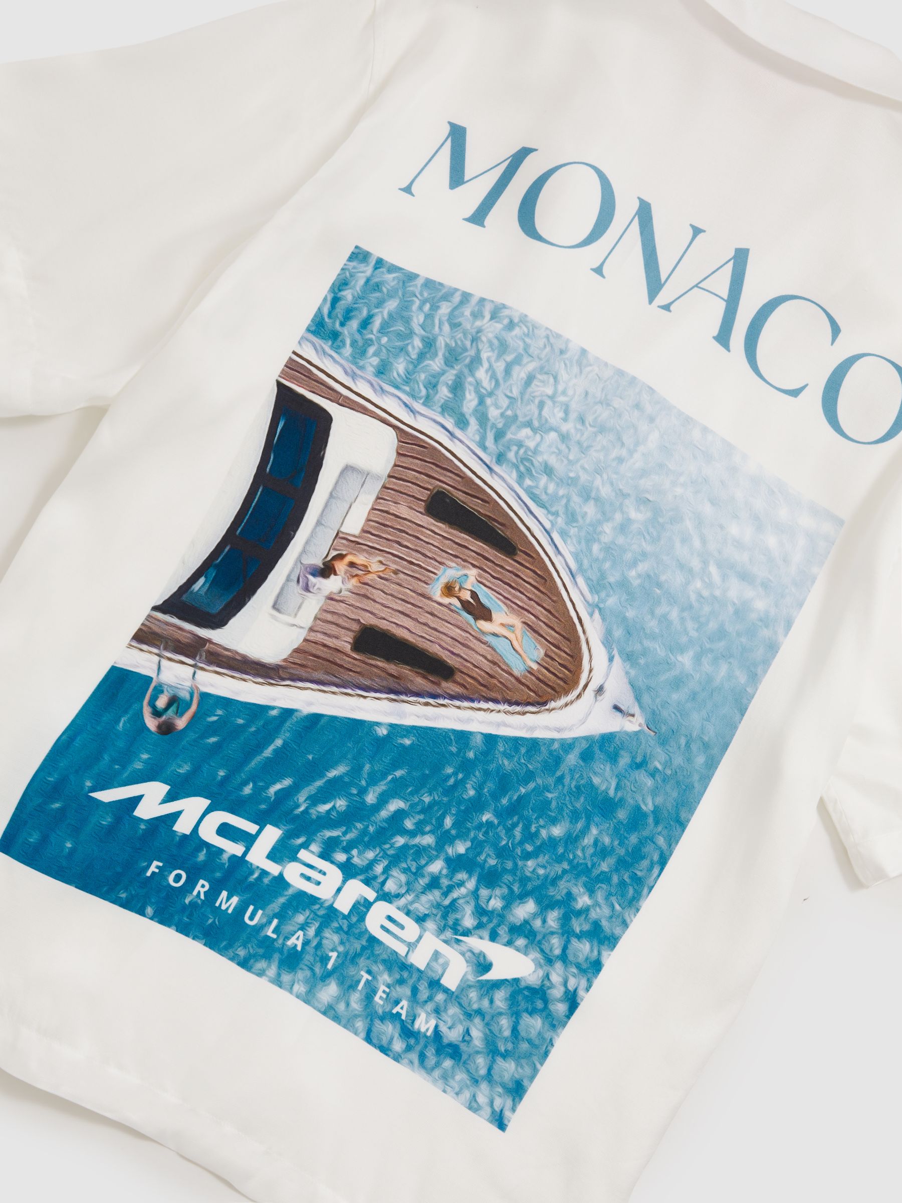 McLaren F1 Team Monaco GP Shirt in White - Image 8 of 8