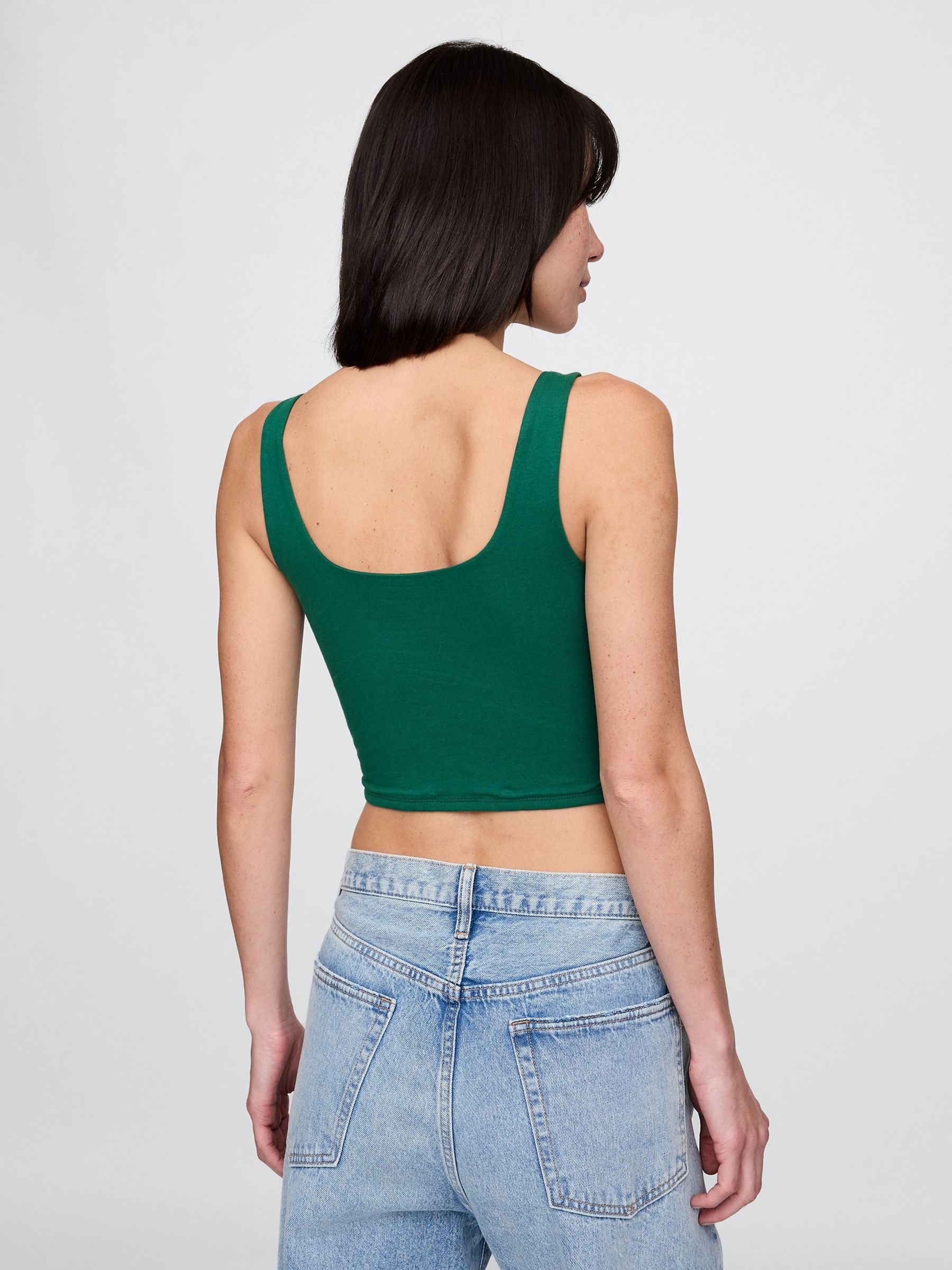 Green CloseKnit Jersey Brami - Image 2 of 4