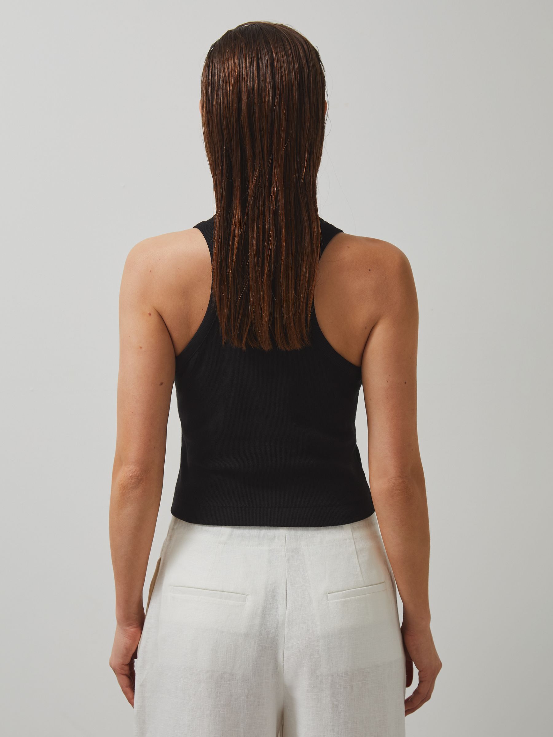 McLaren F1 Team Cotton Logo Vest in Black - Image 4 of 5