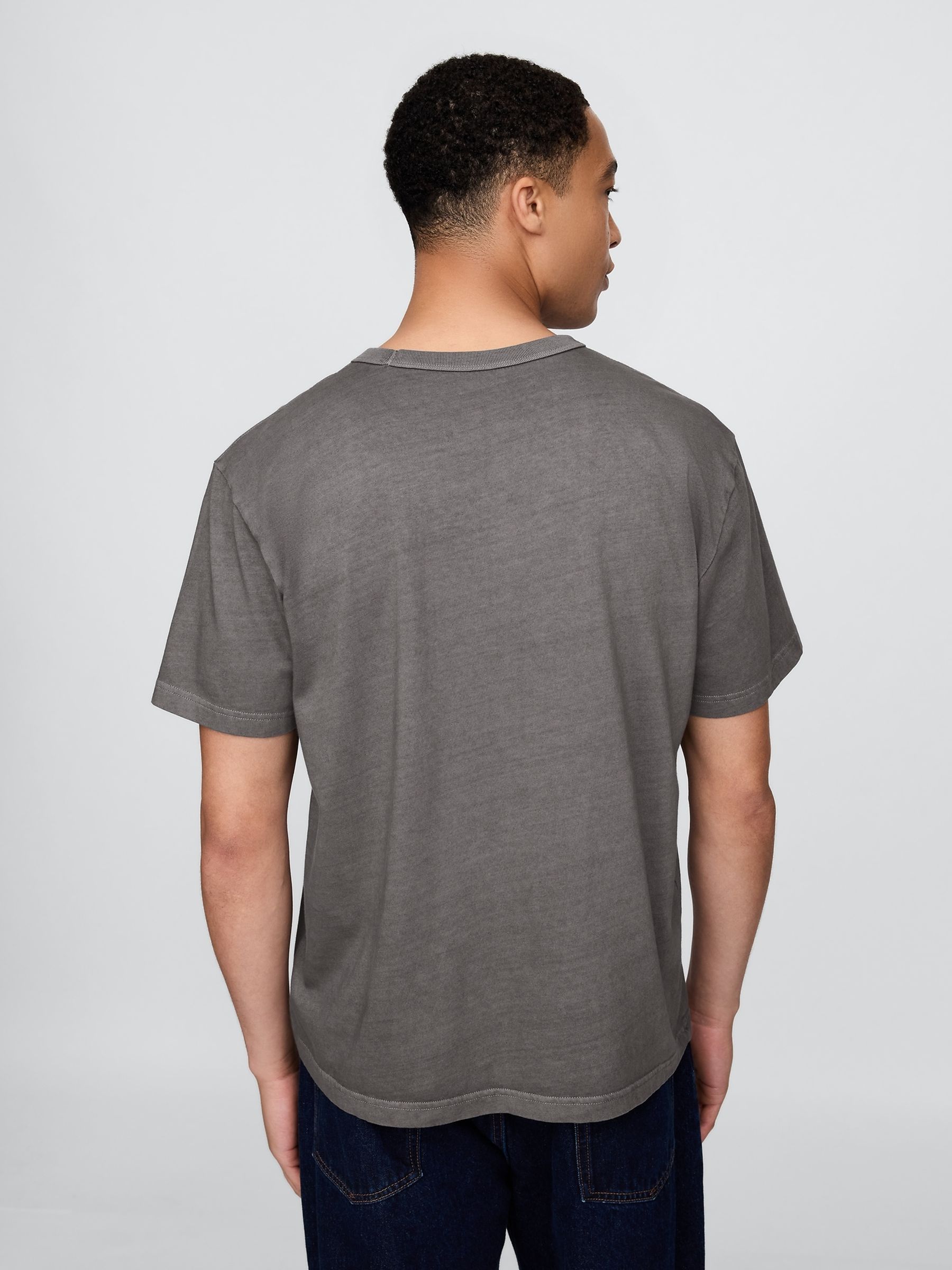Grey Original Short Sleeve T-Shirt - Image 2 of 5