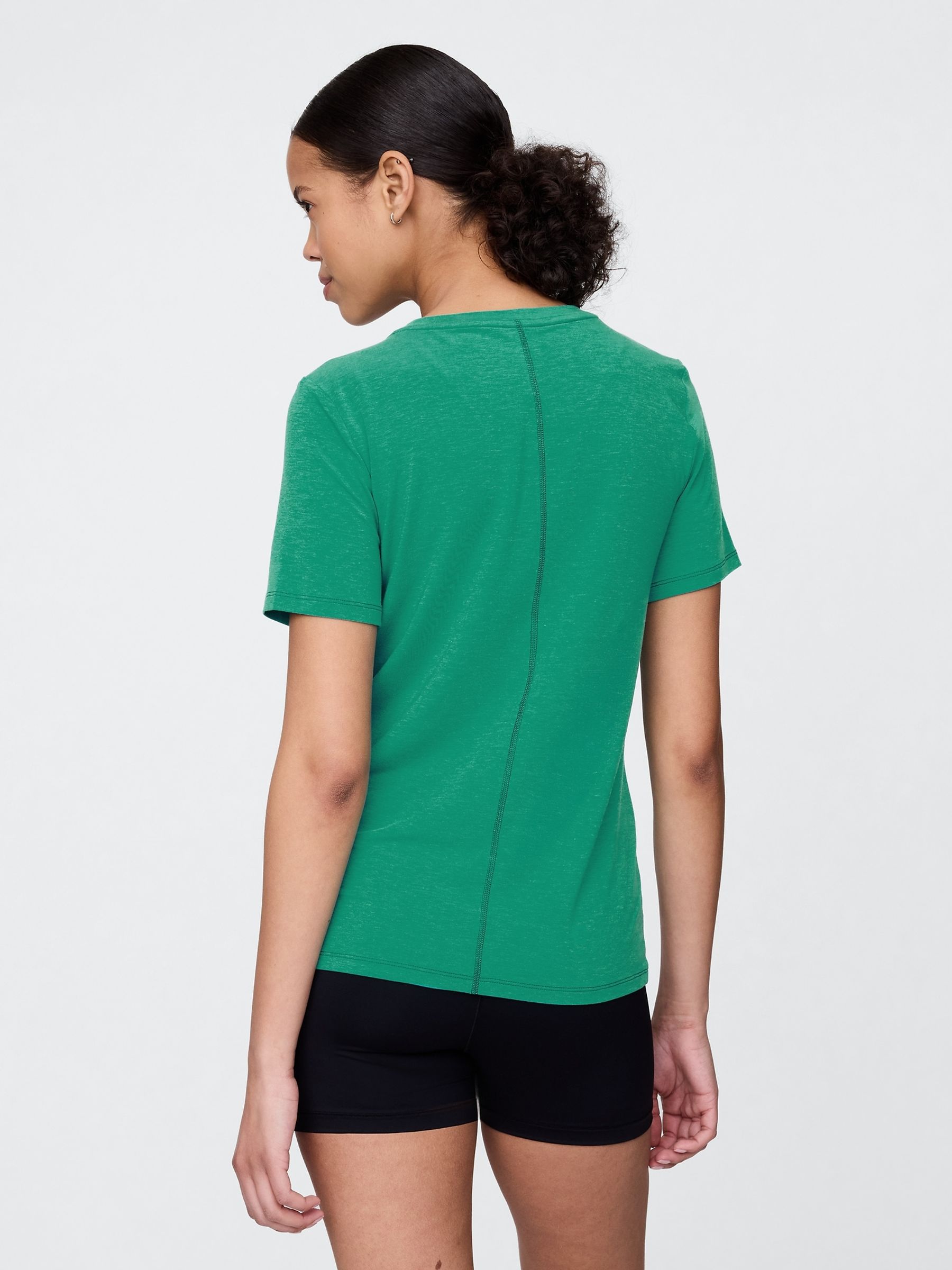 Green Breathe Short Sleeve T-Shirt - Image 2 of 5
