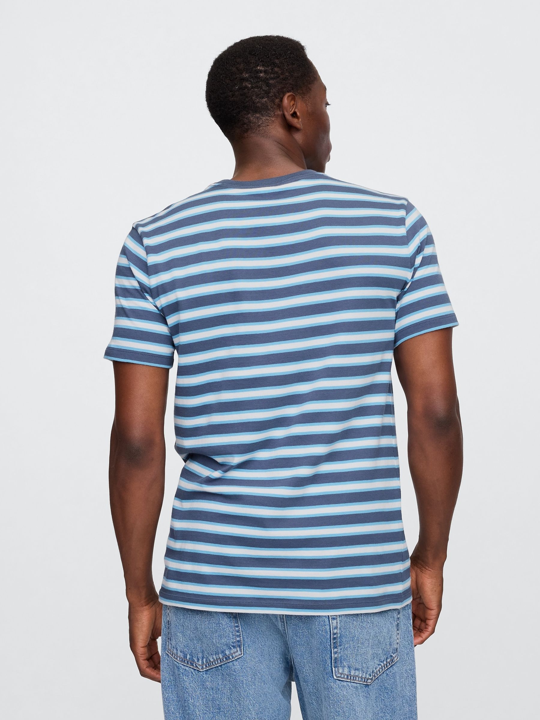 Blue Everyday Crewneck T-Shirt - Image 2 of 5