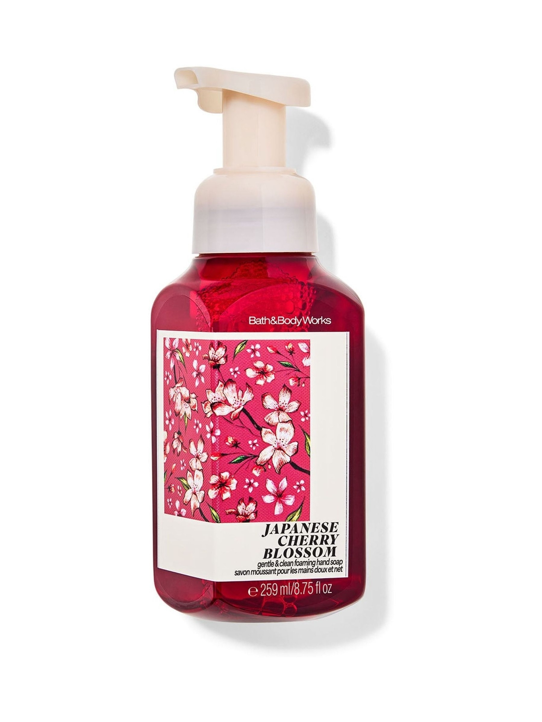 Japanese Cherry Blossom Gentle & Clean Foaming Hand Soap 259ml - Image 1 of 2