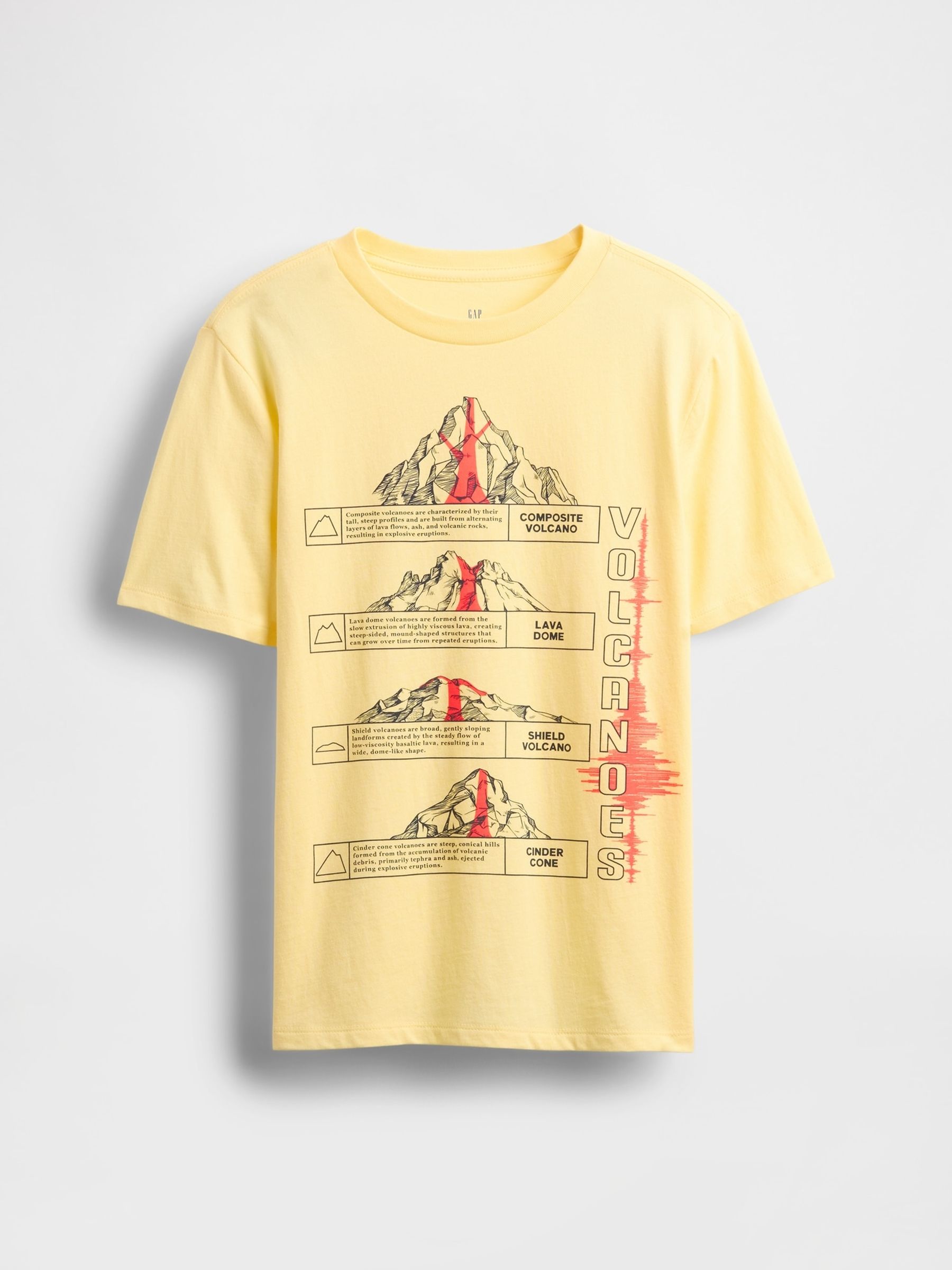 Yellow Short Sleeve Graphic T-Shirt (4-13yrs) - Image 1 of 3