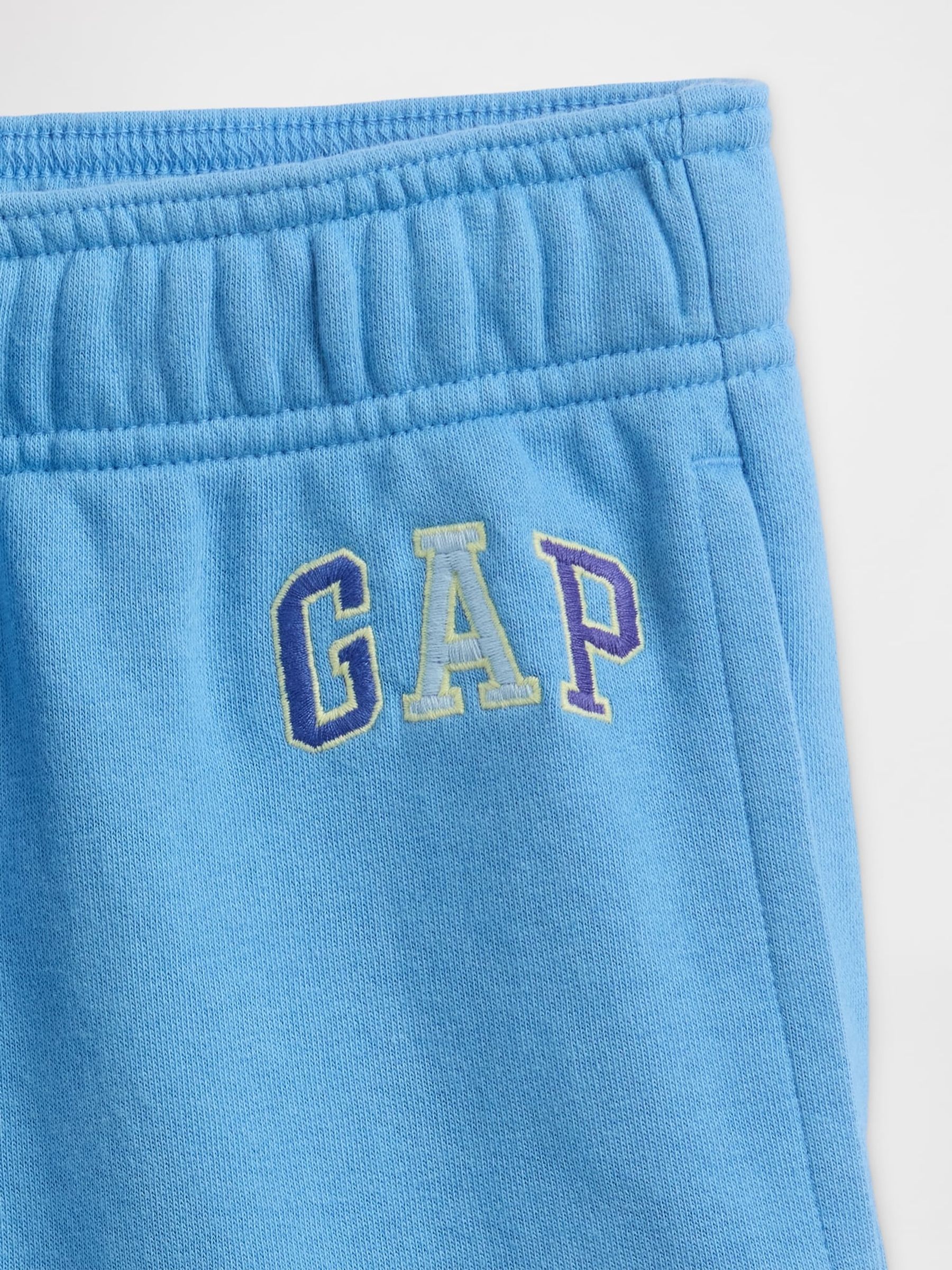 Blue Relaxed Logo Pull On Shorts (4-13yrs) - Image 5 of 5