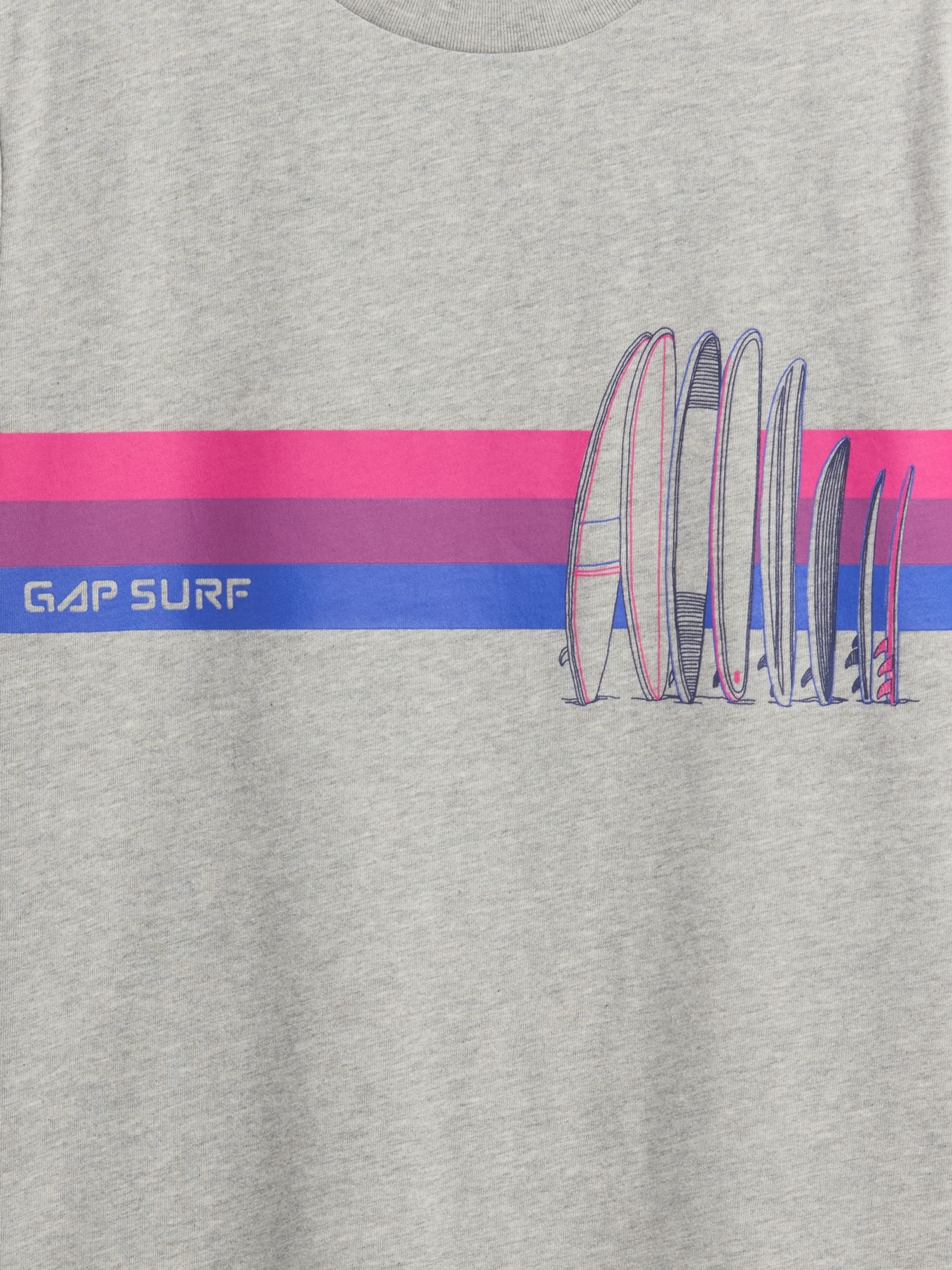 Grey Graphic Short Sleeve T-Shirt (4-13yrs) - Image 2 of 2