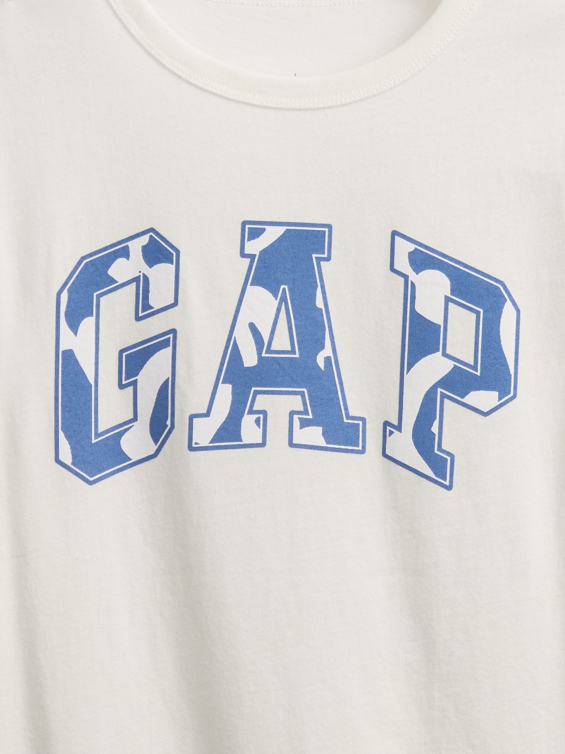 White Logo T-Shirt (4-13yrs) - Image 2 of 2