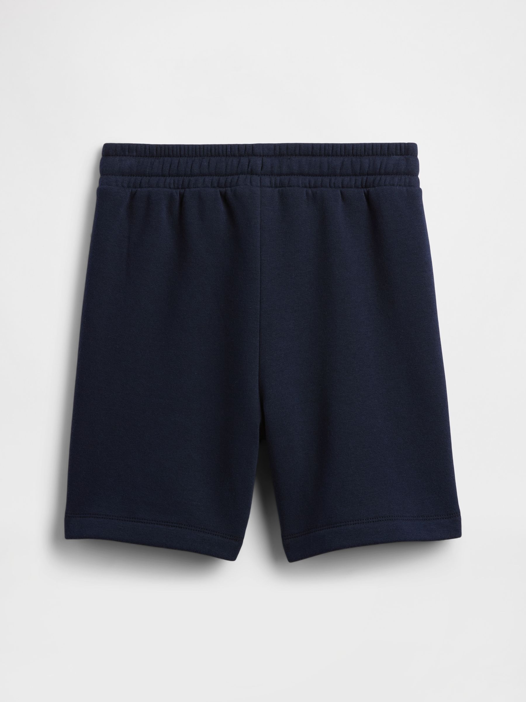 Navy Blue Relaxed Logo No-Pocket Pull On Shorts (4-13yrs) - Image 2 of 3