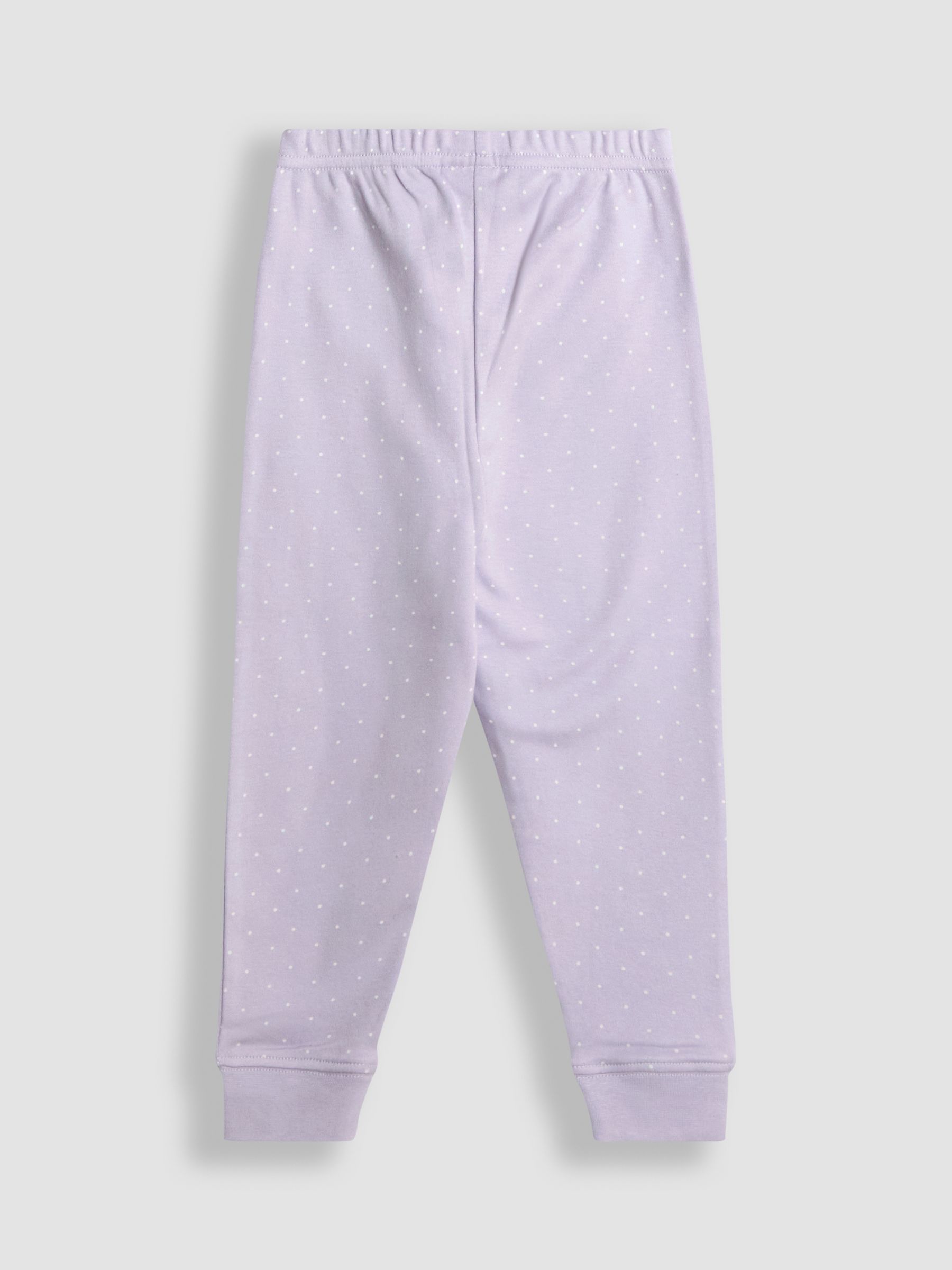 Lilac Mouse Character 2 Pack Jersey Pyjamas - Image 4 of 10