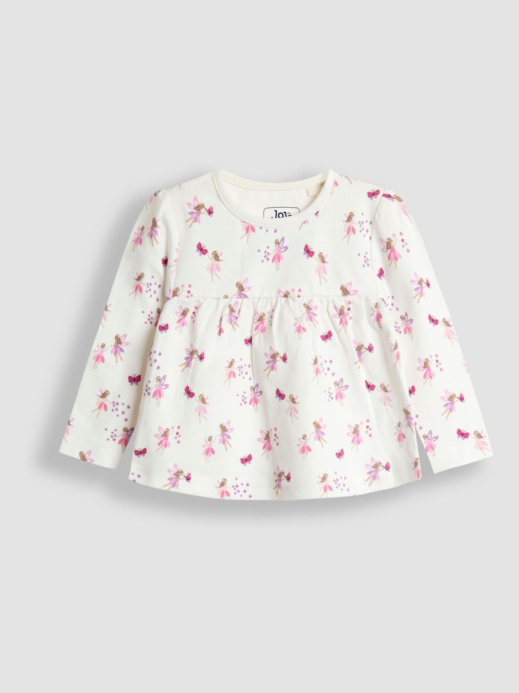 Pink Fairy Print 2 Pack Jersey Pyjamas - Image 2 of 11