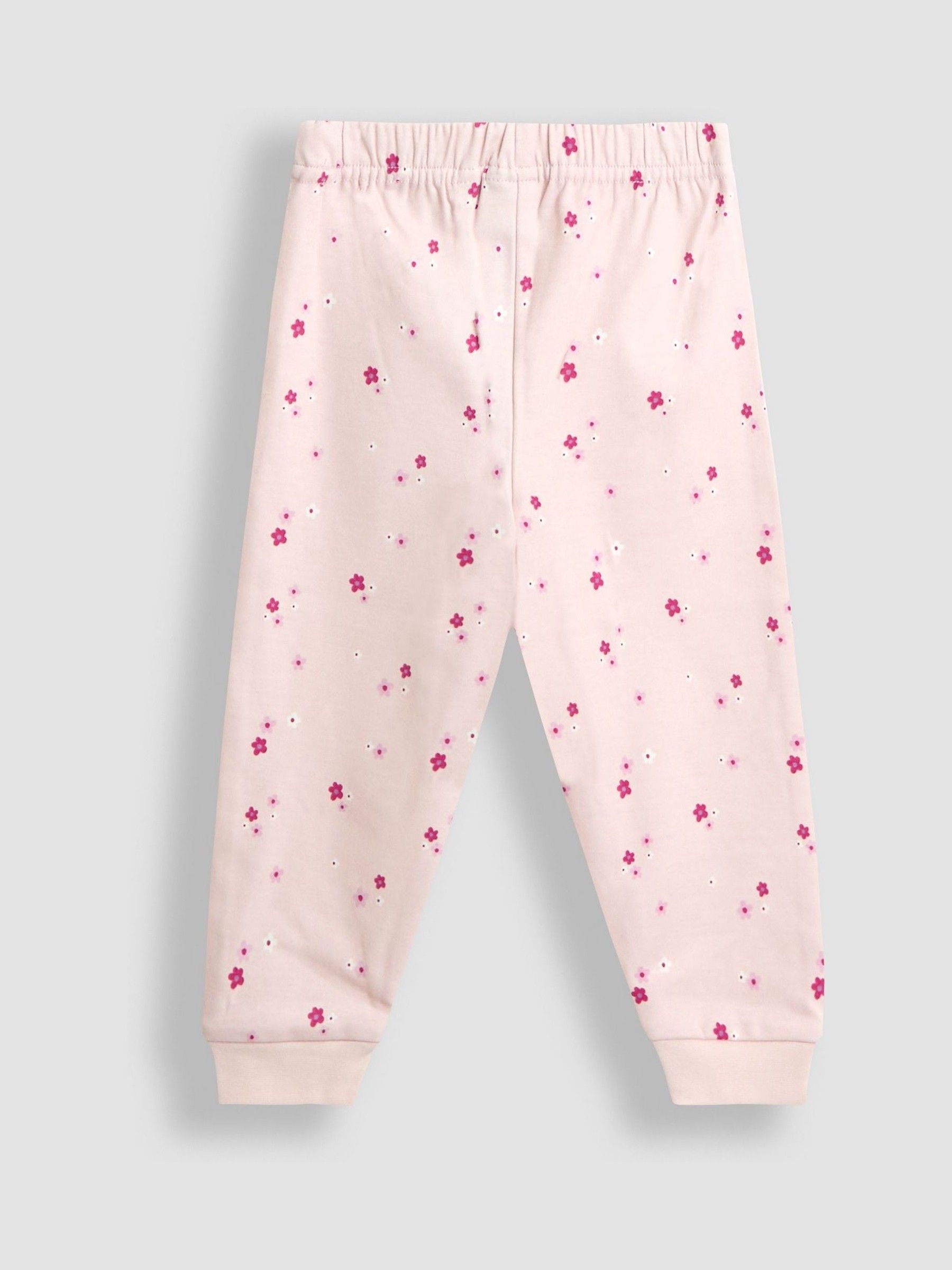 Pink Fairy Print 2 Pack Jersey Pyjamas - Image 9 of 11