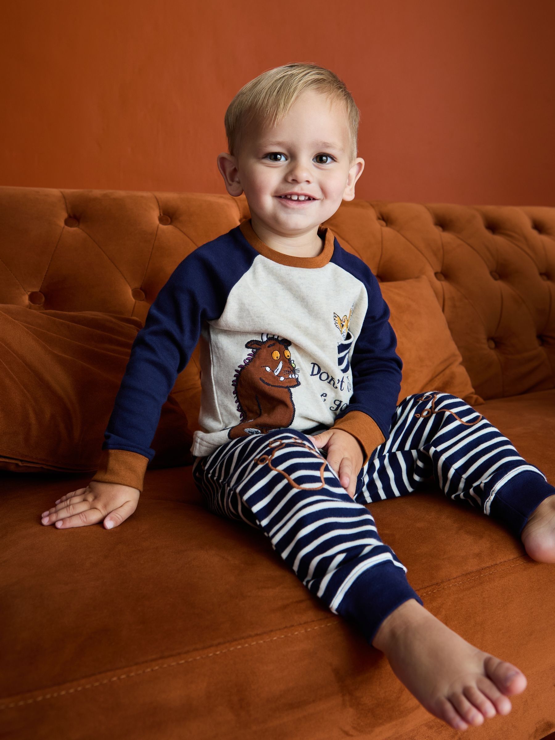 The Gruffalo Character Appliqué Jersey Pyjamas - Image 4 of 13
