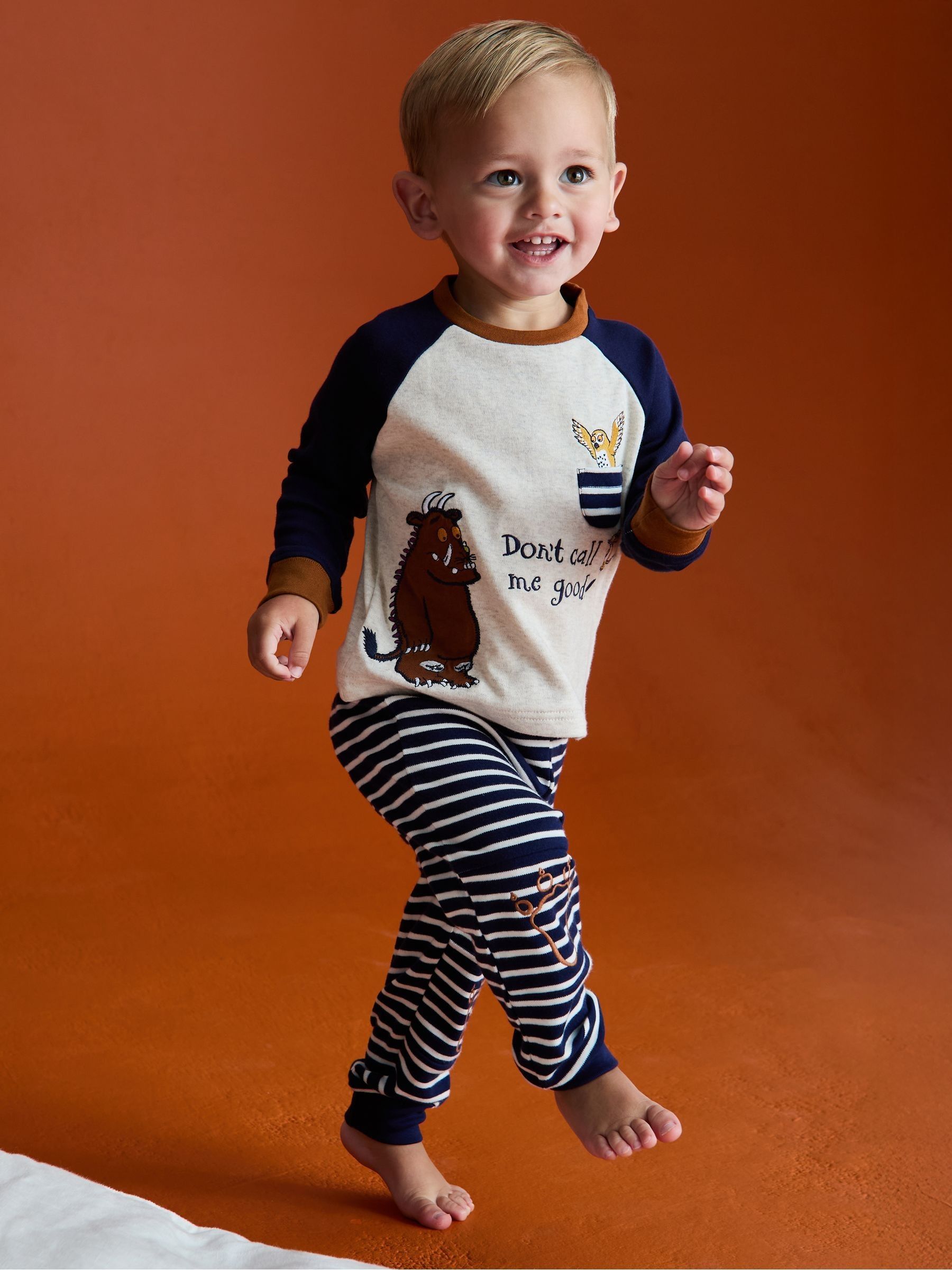The Gruffalo Character Appliqué Jersey Pyjamas - Image 5 of 13