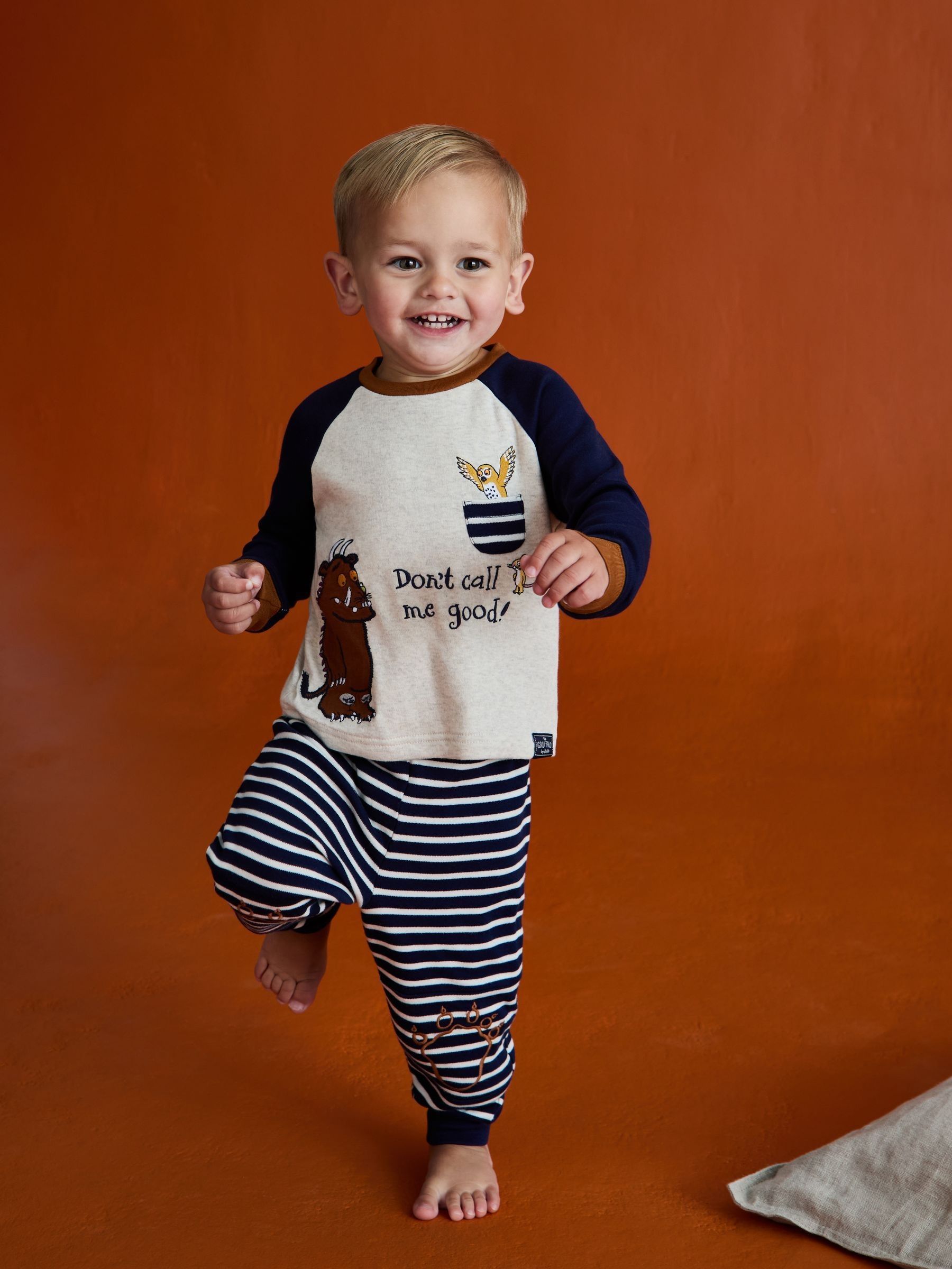 The Gruffalo Character Appliqué Jersey Pyjamas - Image 6 of 13