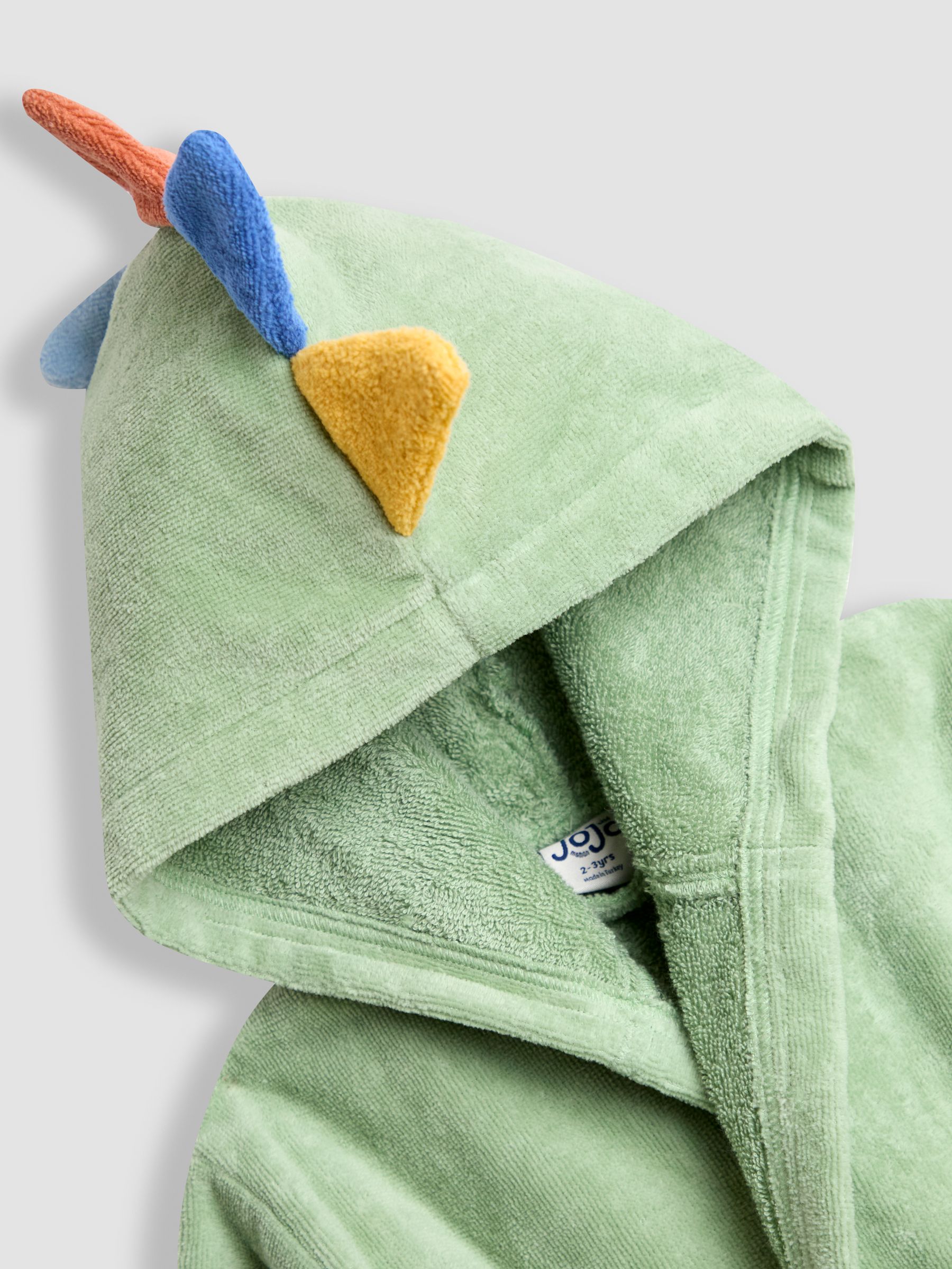 Green Character Towelling Bath Robe - Image 3 of 3