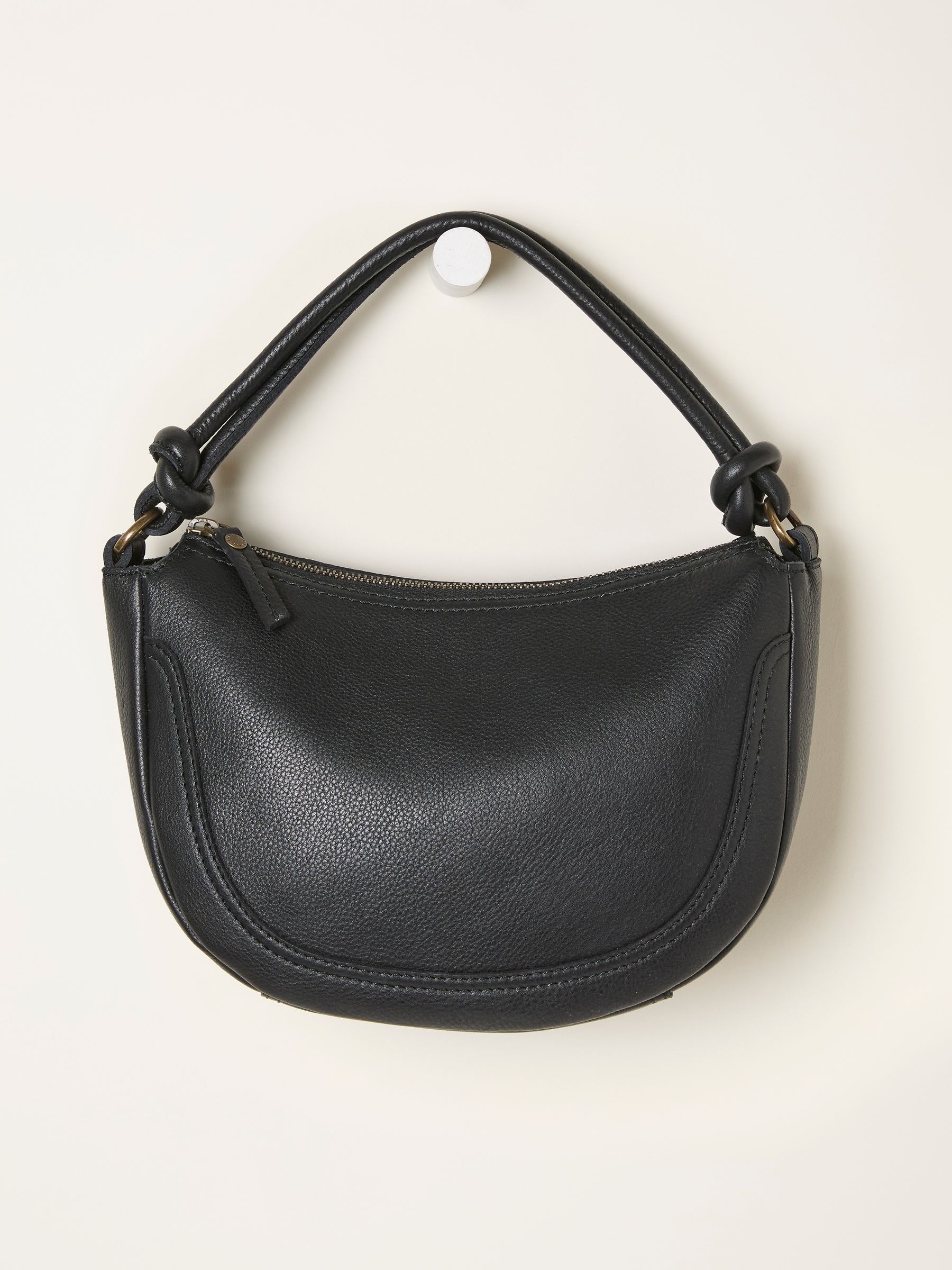 Black Knot Handle Bag - Image 2 of 3