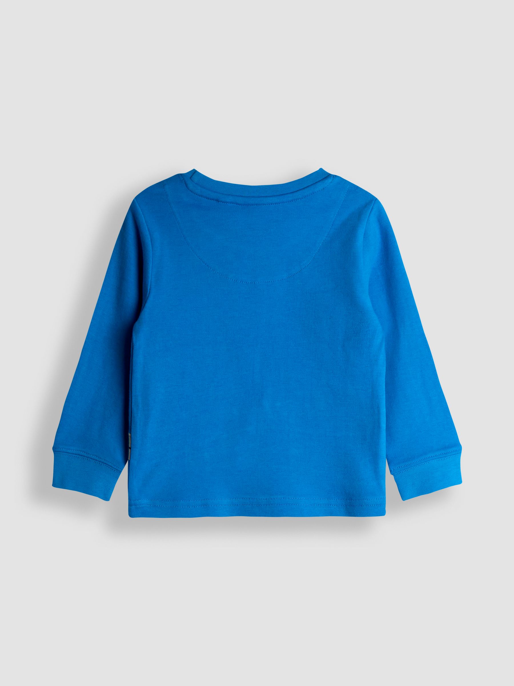 Blue Transport Mix And Match 2 Pack Pyjamas - Image 3 of 10