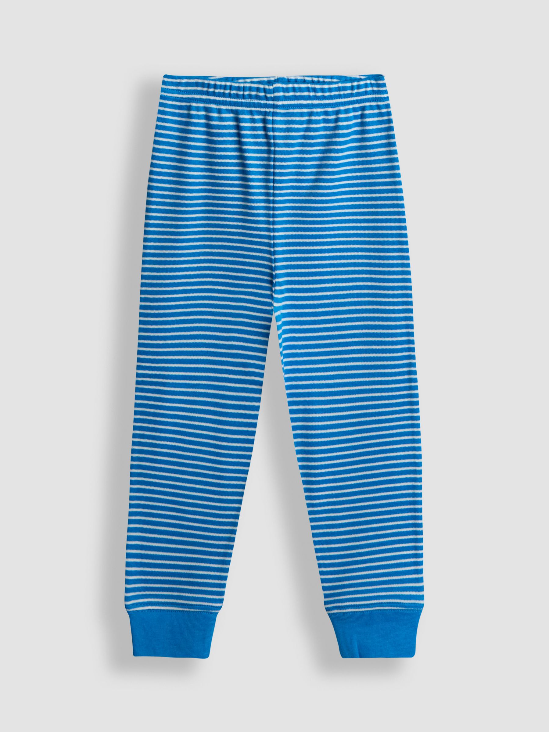 Blue Transport Mix And Match 2 Pack Pyjamas - Image 4 of 10
