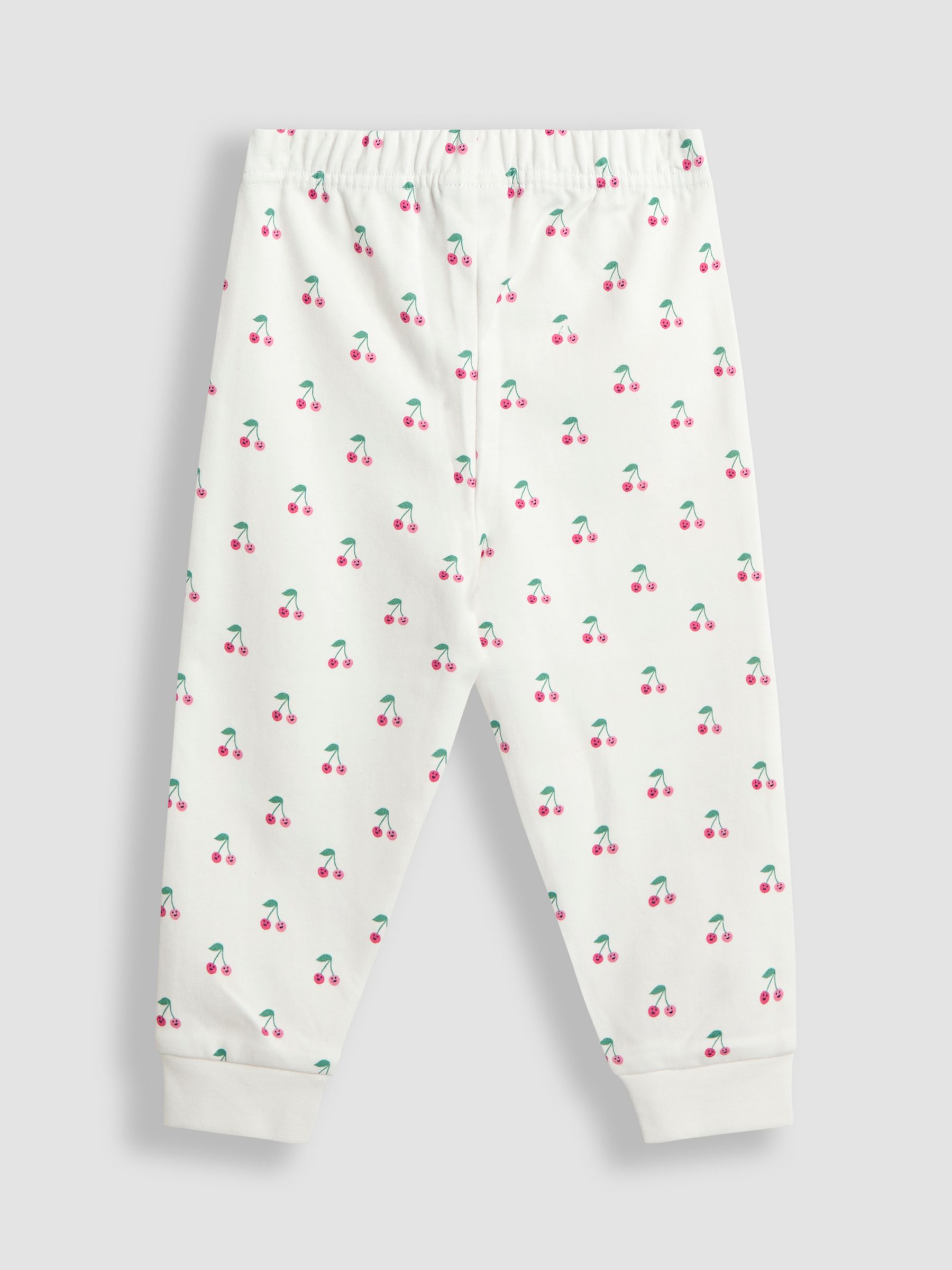 Pink Cherry 2 Pack Jersey Pyjamas - Image 5 of 11
