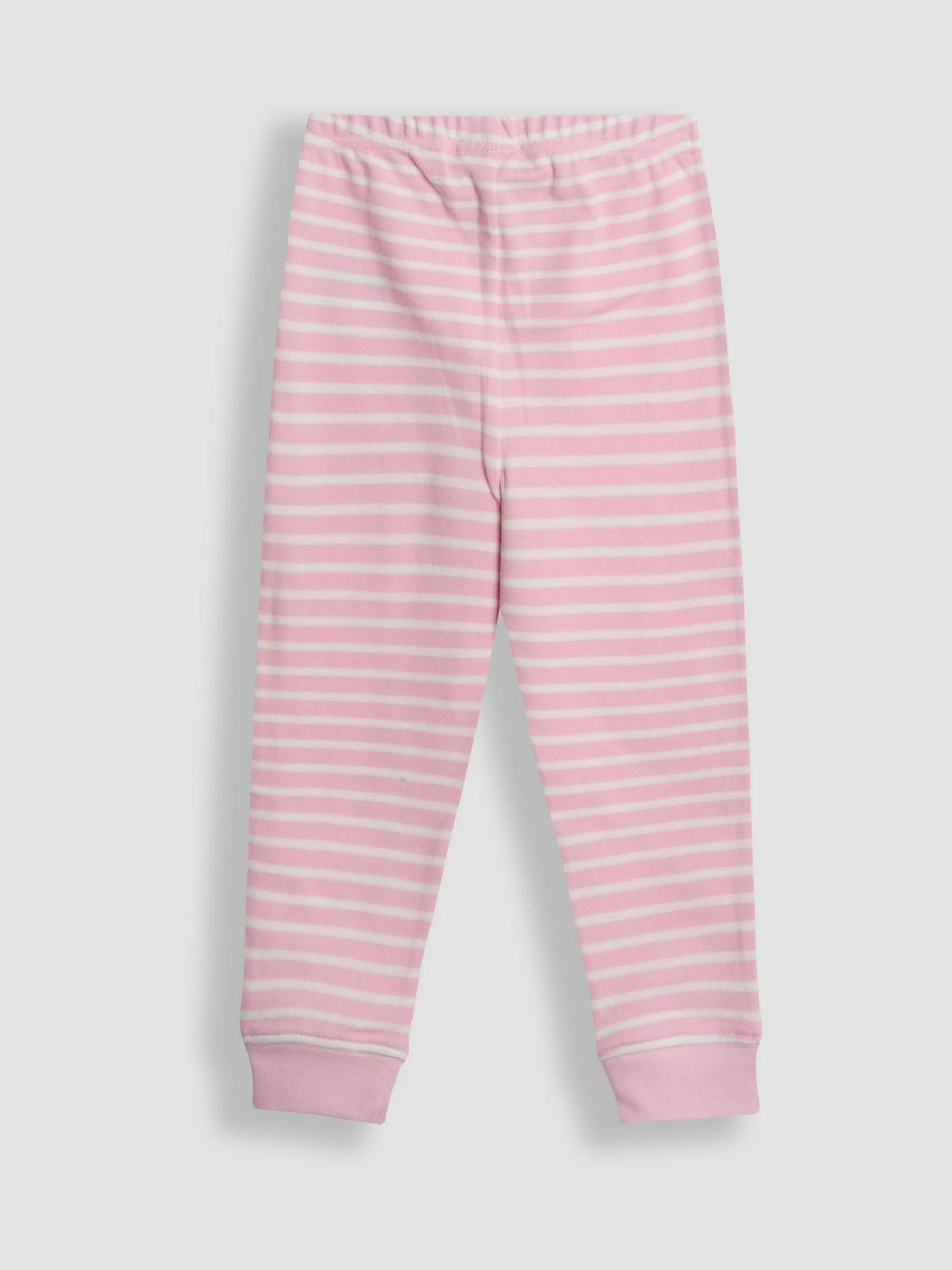 Pink Unicorn 2 Pack Jersey Pyjamas - Image 5 of 10