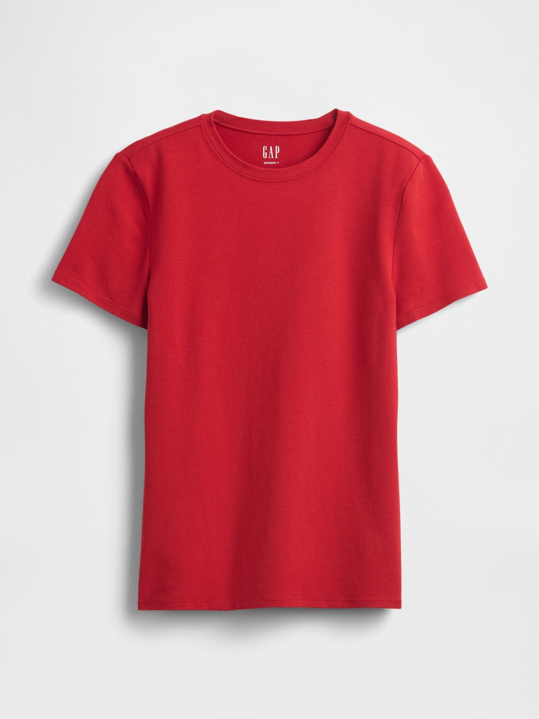 Red CloseKnit Jersey Short Sleeve Crew Neck T-Shirt - Image 4 of 5