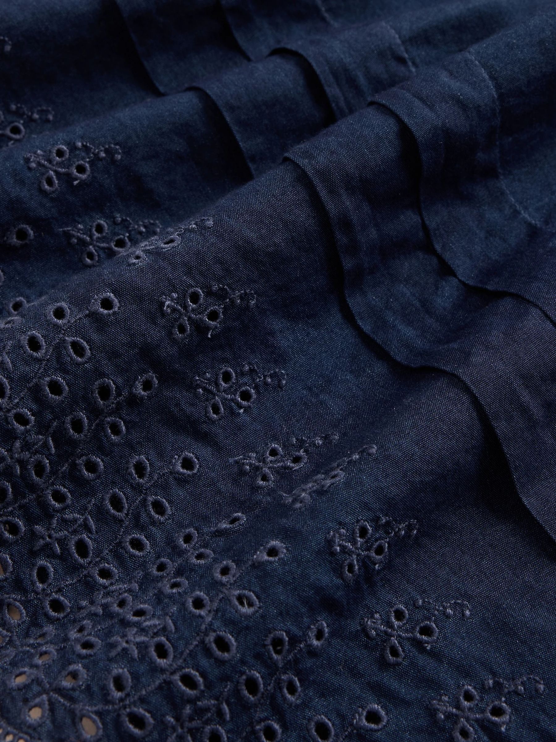 Blue DÔEN Eyelet Maxi Skirt - Image 5 of 5