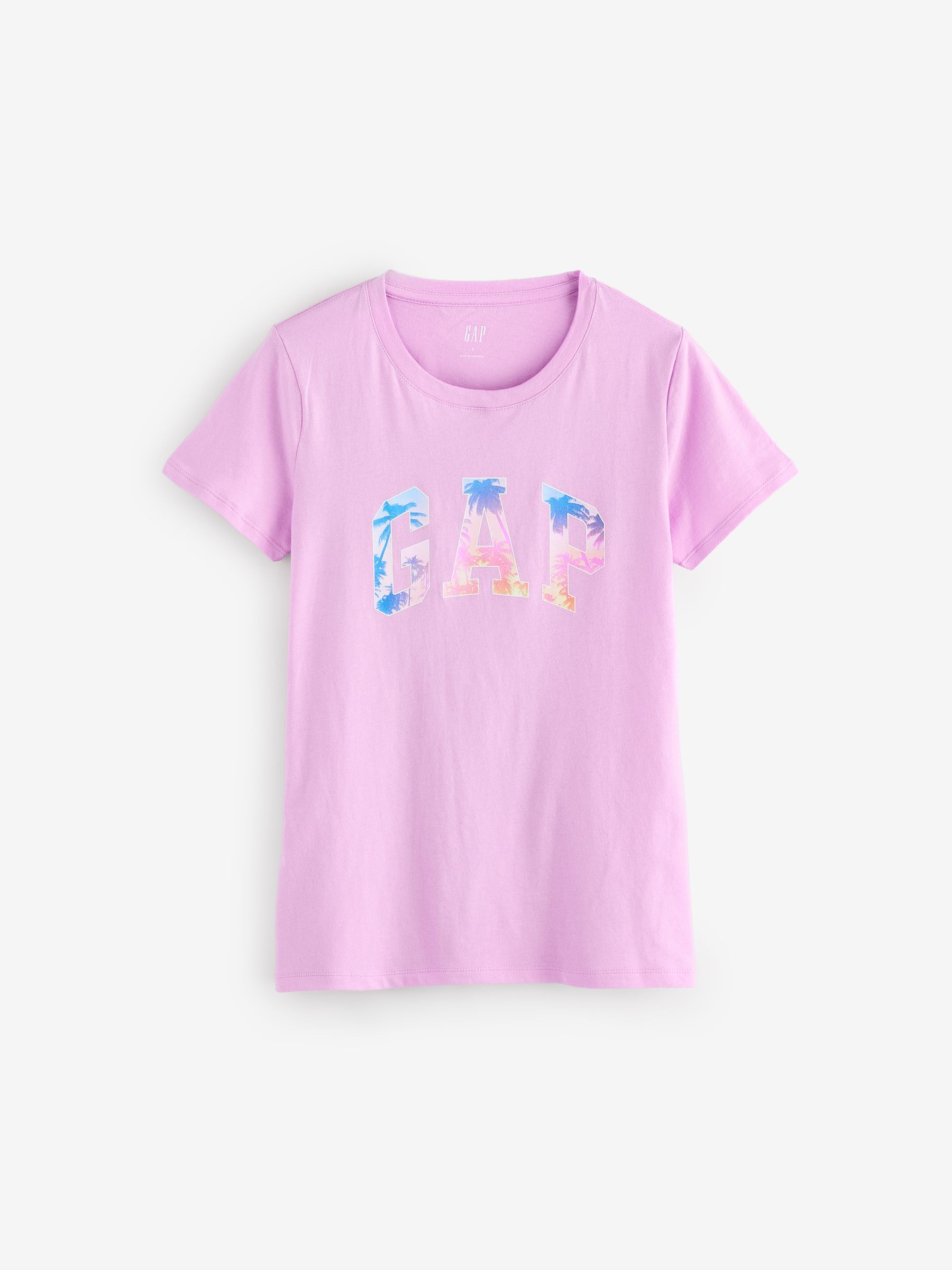 Pink Logo Crew Neck Short Sleeve T-Shirt - Image 1 of 5