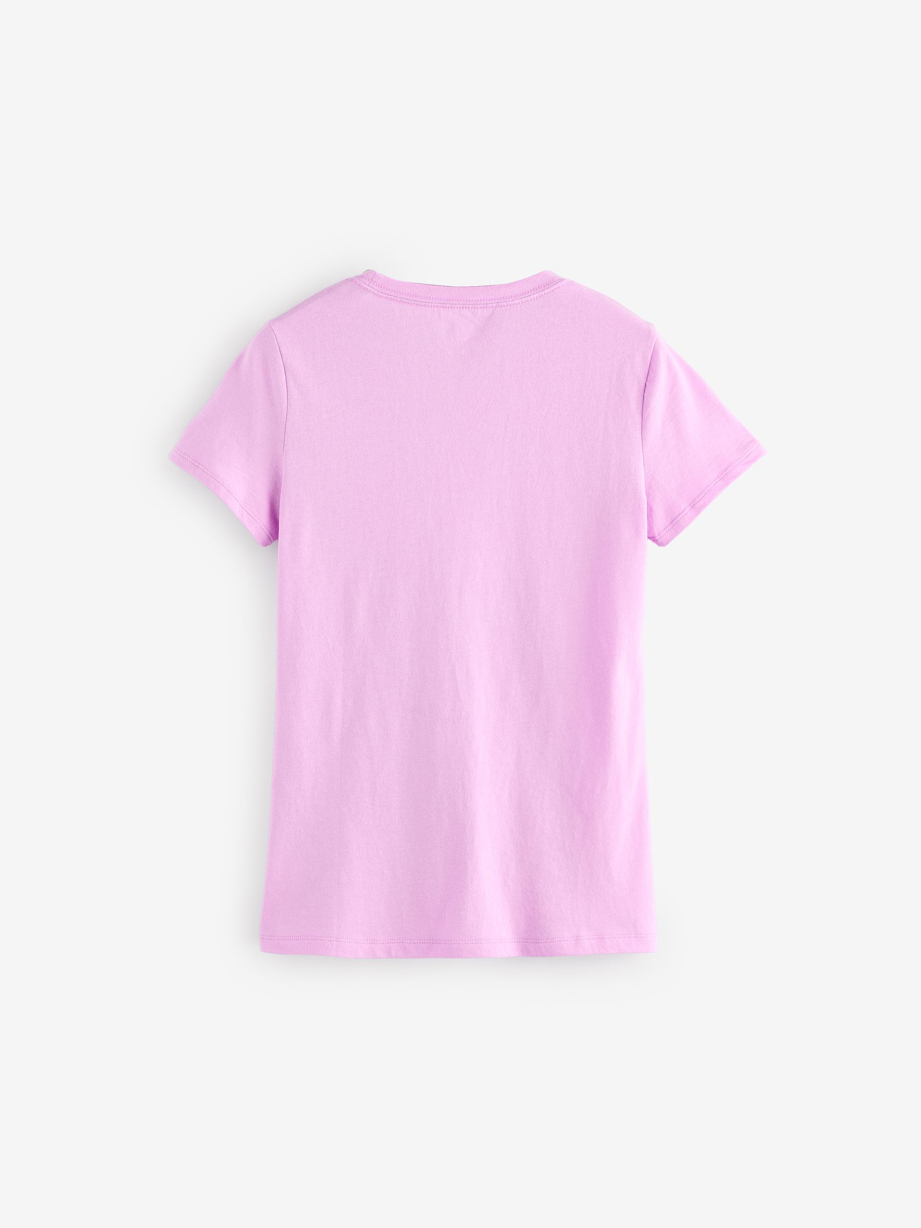 Pink Logo Crew Neck Short Sleeve T-Shirt - Image 2 of 5