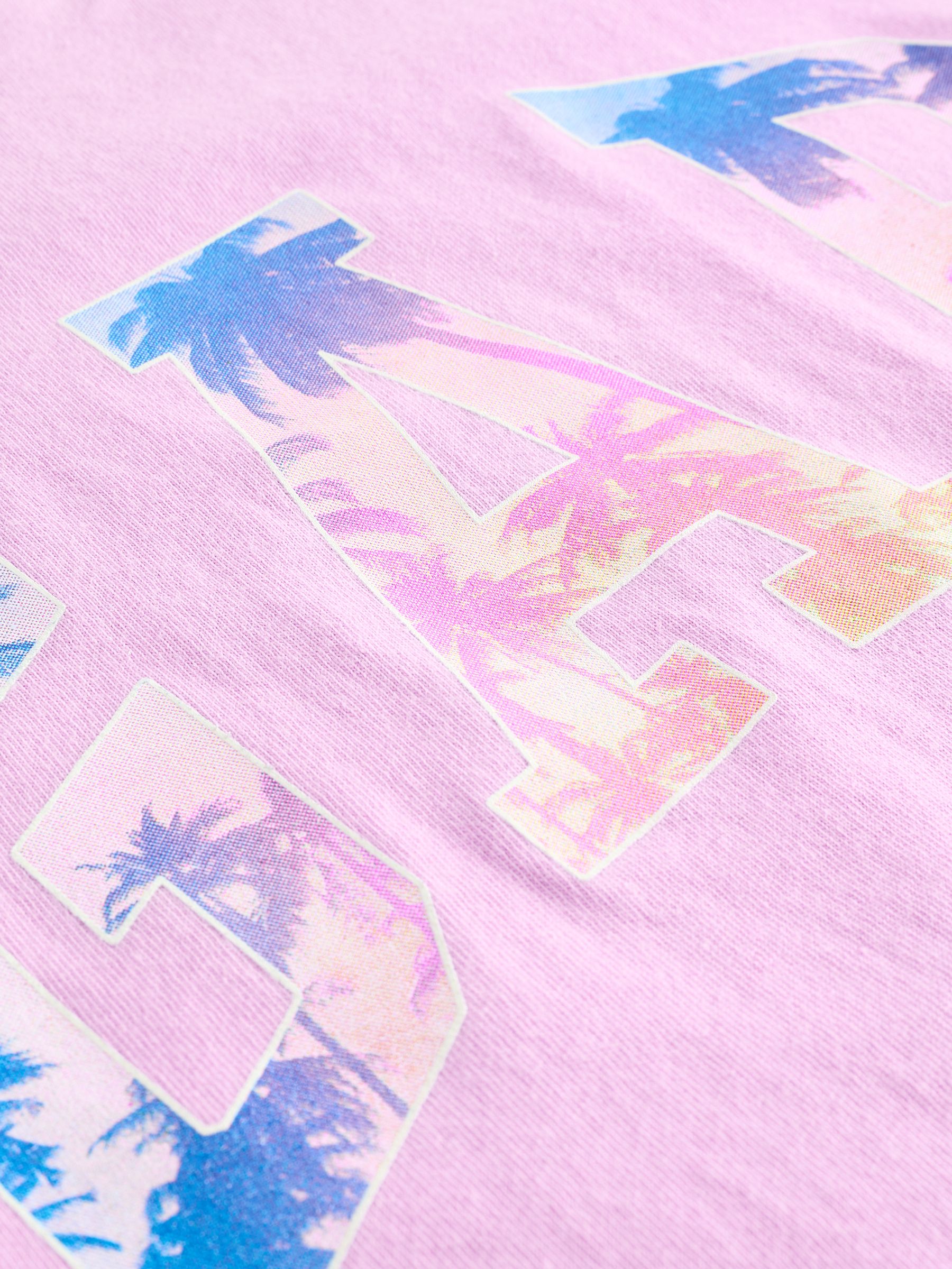 Pink Logo Crew Neck Short Sleeve T-Shirt - Image 4 of 5