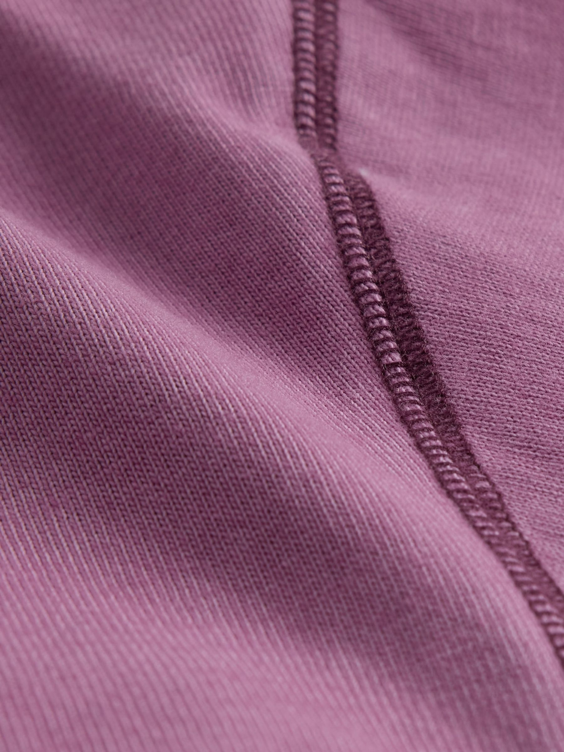 Purple Heavyweight Boxy T-Shirt - Image 6 of 6