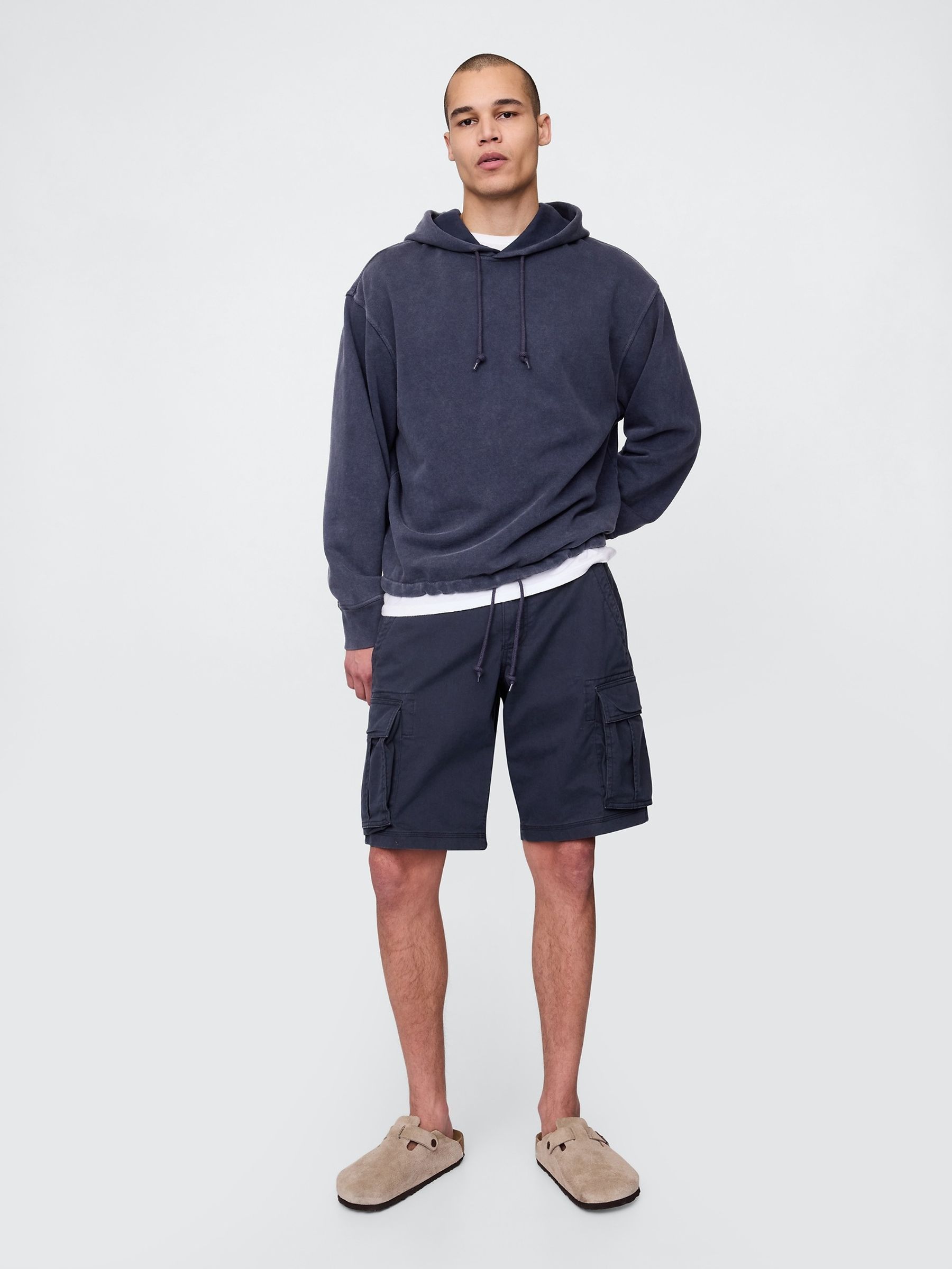 Navy Blue Logo Hoodie - Image 3 of 5