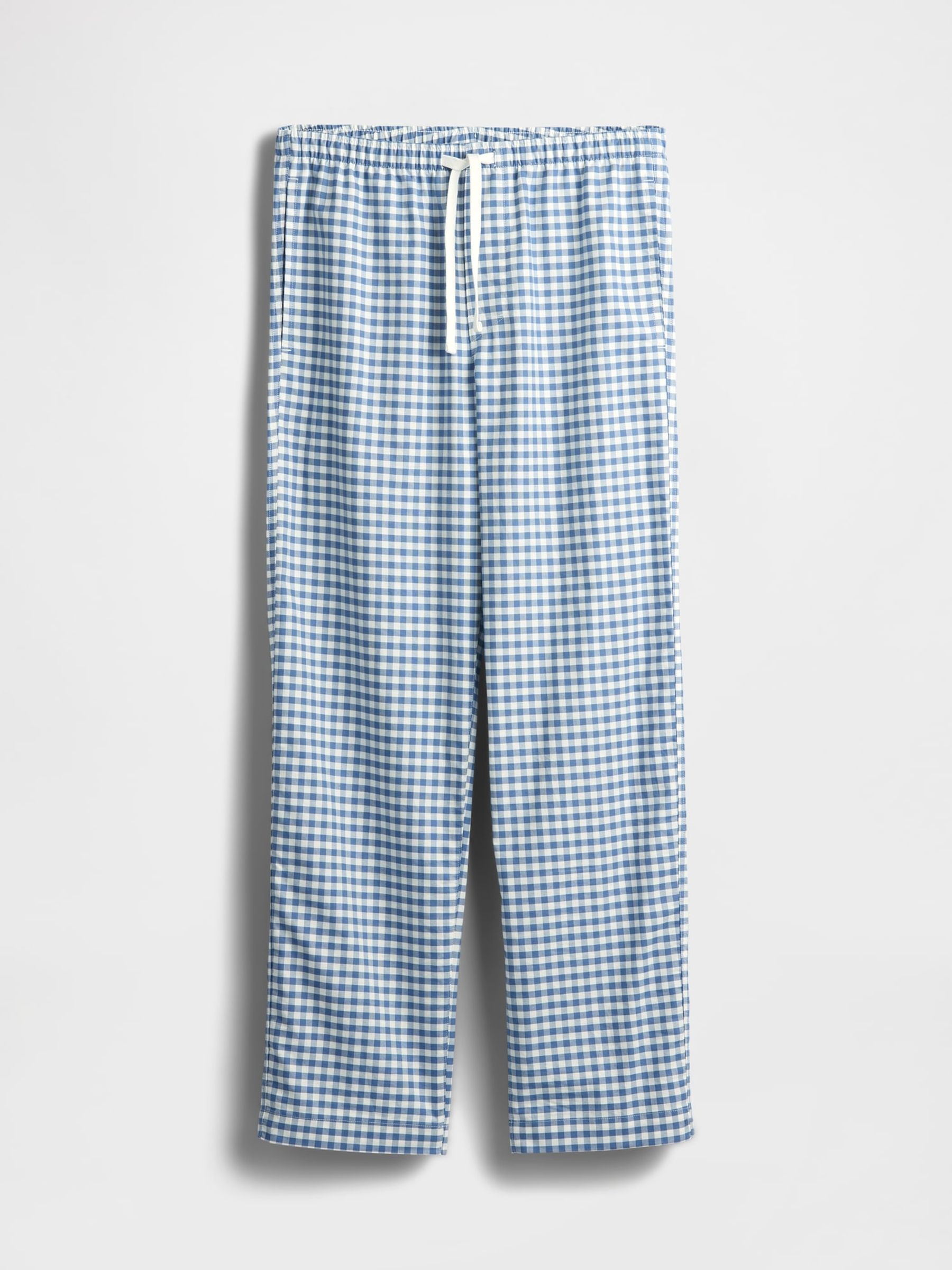 Blue Check Adult Pyjama Trousers - Image 3 of 4