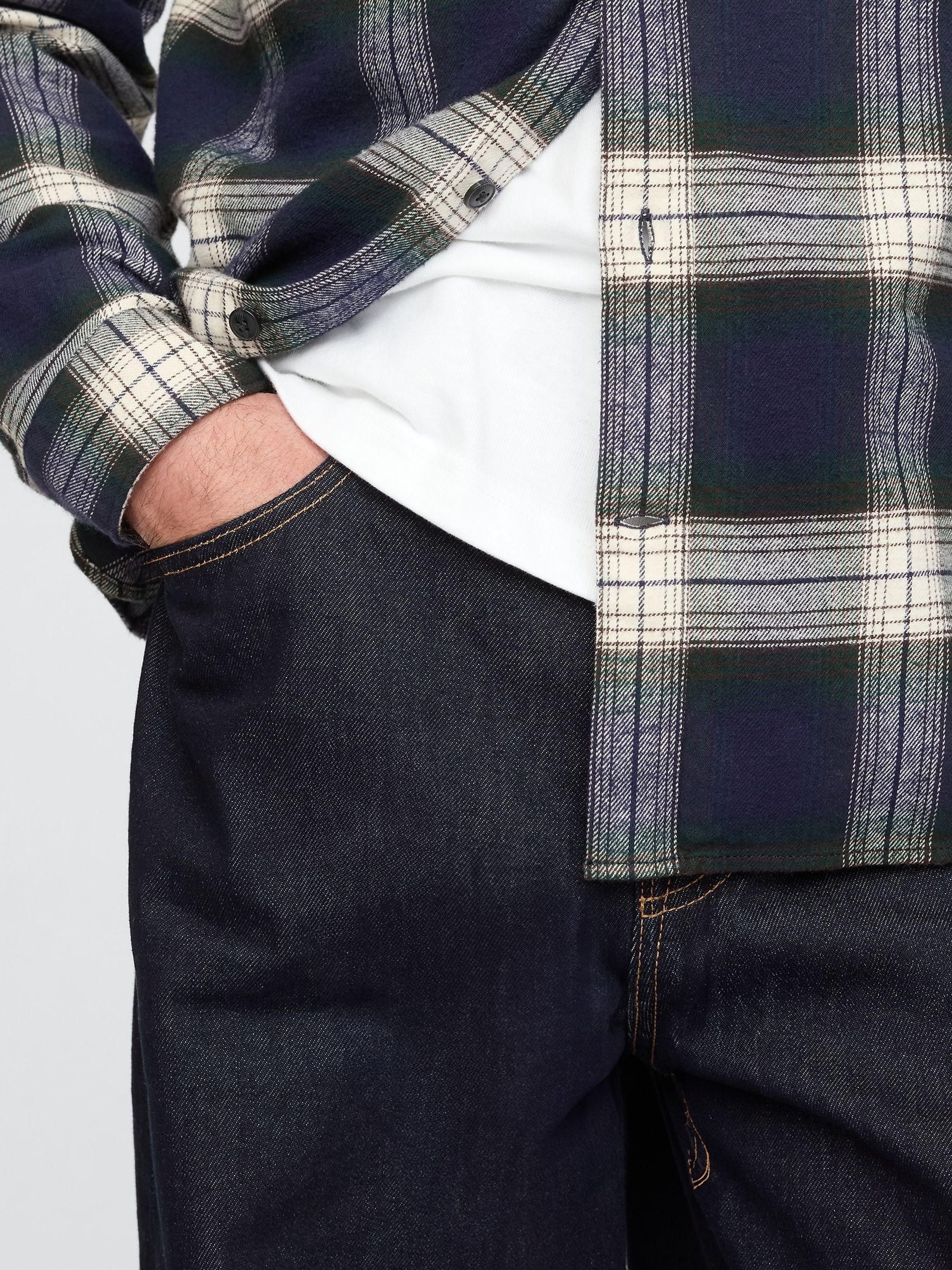 Dark Wash Blue Extra Baggy Jeans - Image 5 of 5
