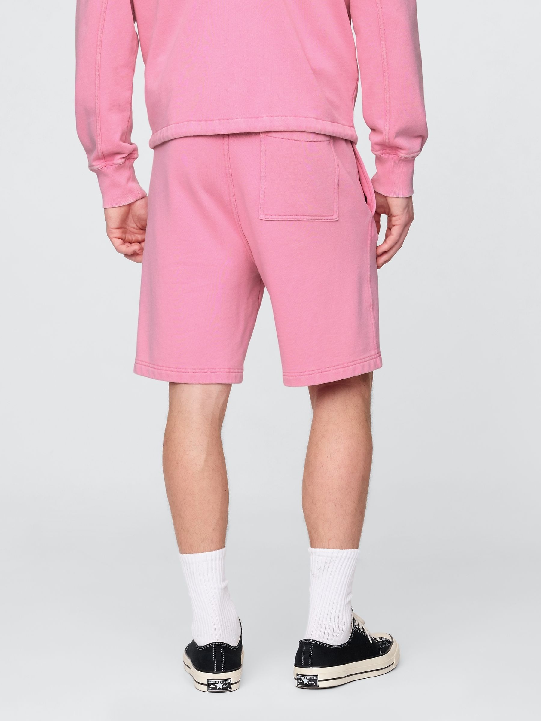 Pink Relaxed Sweat Shorts - Image 2 of 5