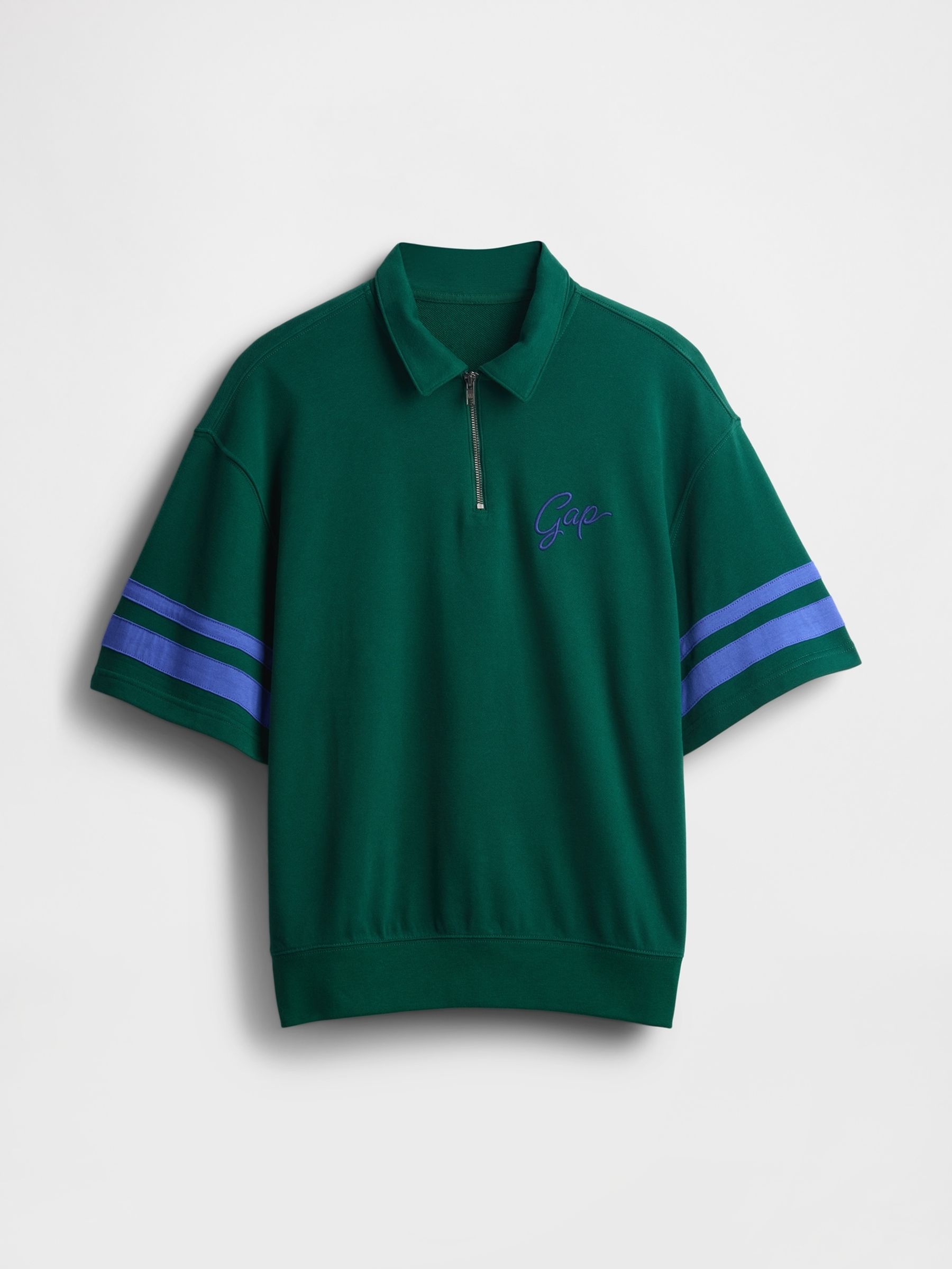 Green VintageSoft Quarter Zip Pullover - Image 5 of 5